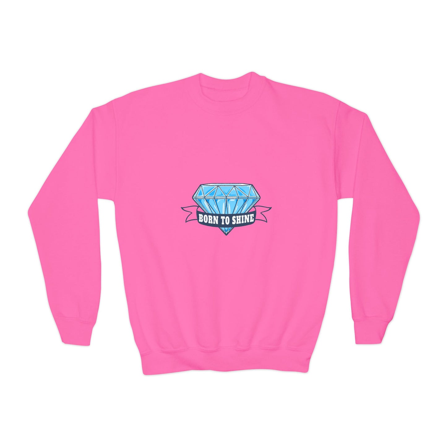 Born To Shine Youth Crewneck Sweatshirt