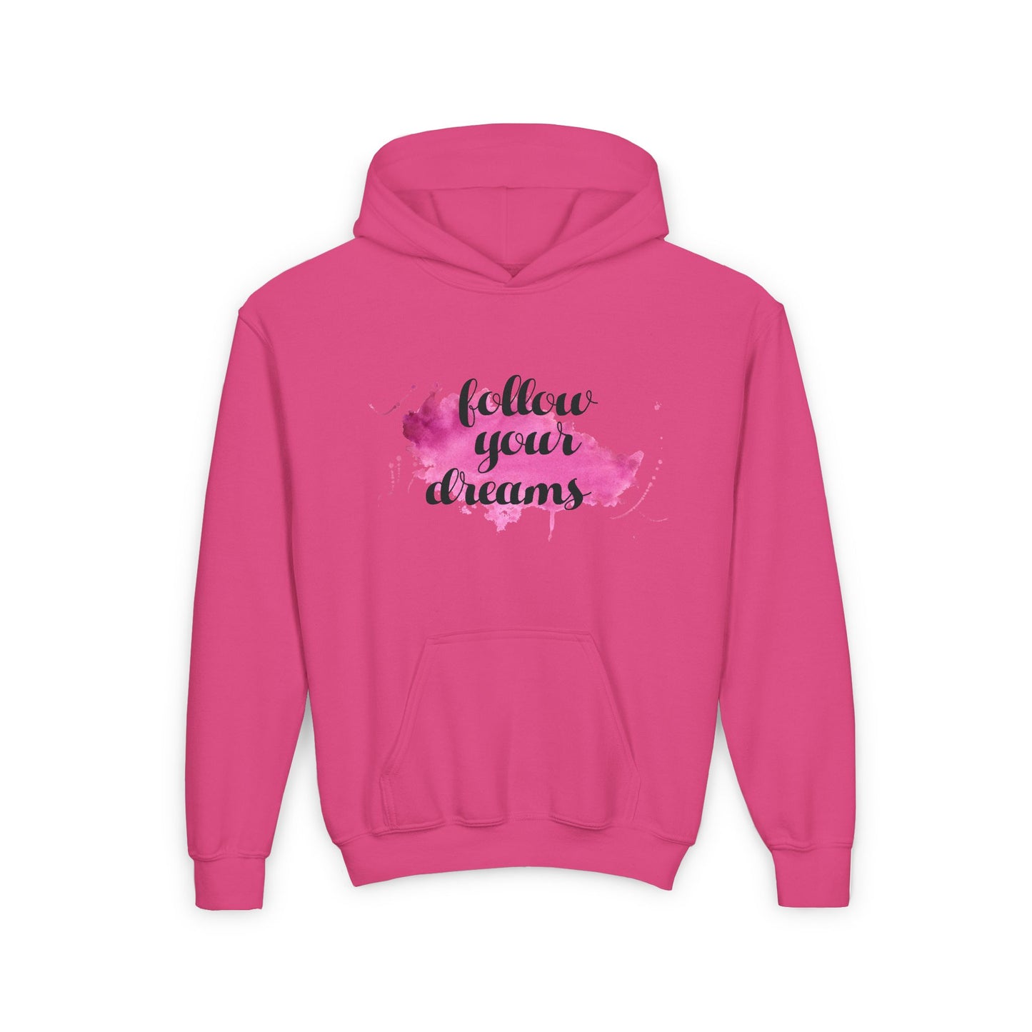 Follow Your Dreams Youth Heavy Blend Hooded Sweatshirt