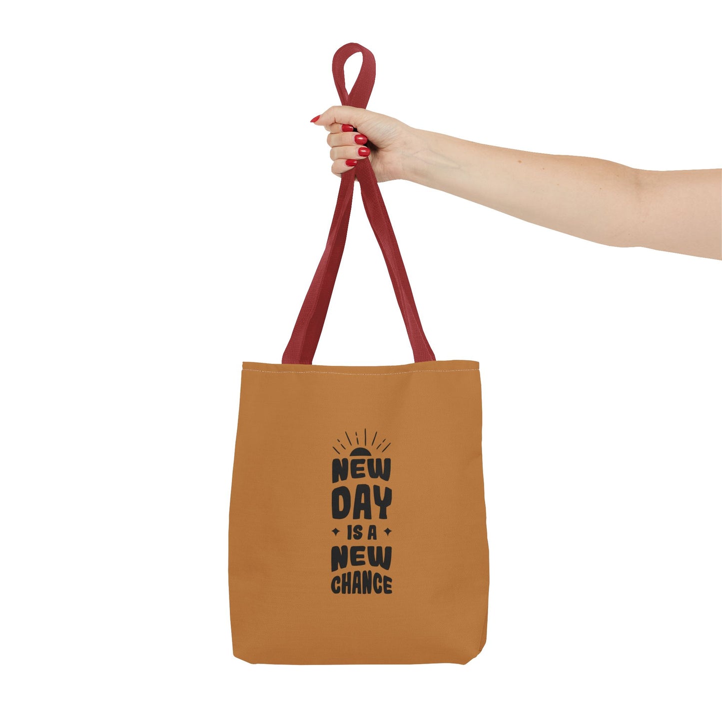 New Day Is A New Change Tote Bag (AOP)