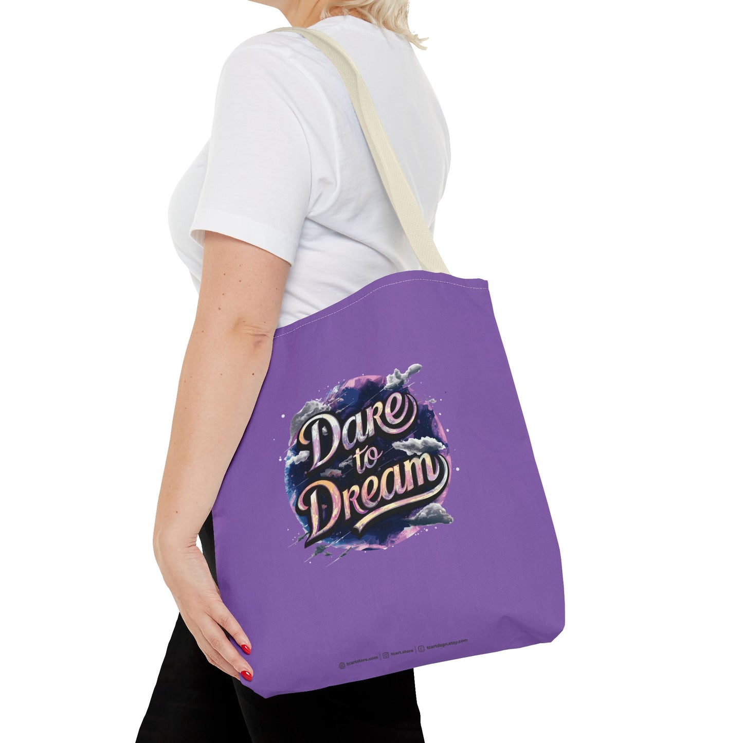 Dare To Dream Tote Bag (AOP)