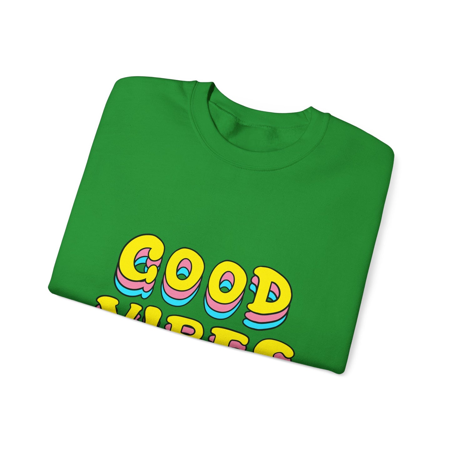 Good Vibes Unisex Heavy Blend™ Crewneck Sweatshirt