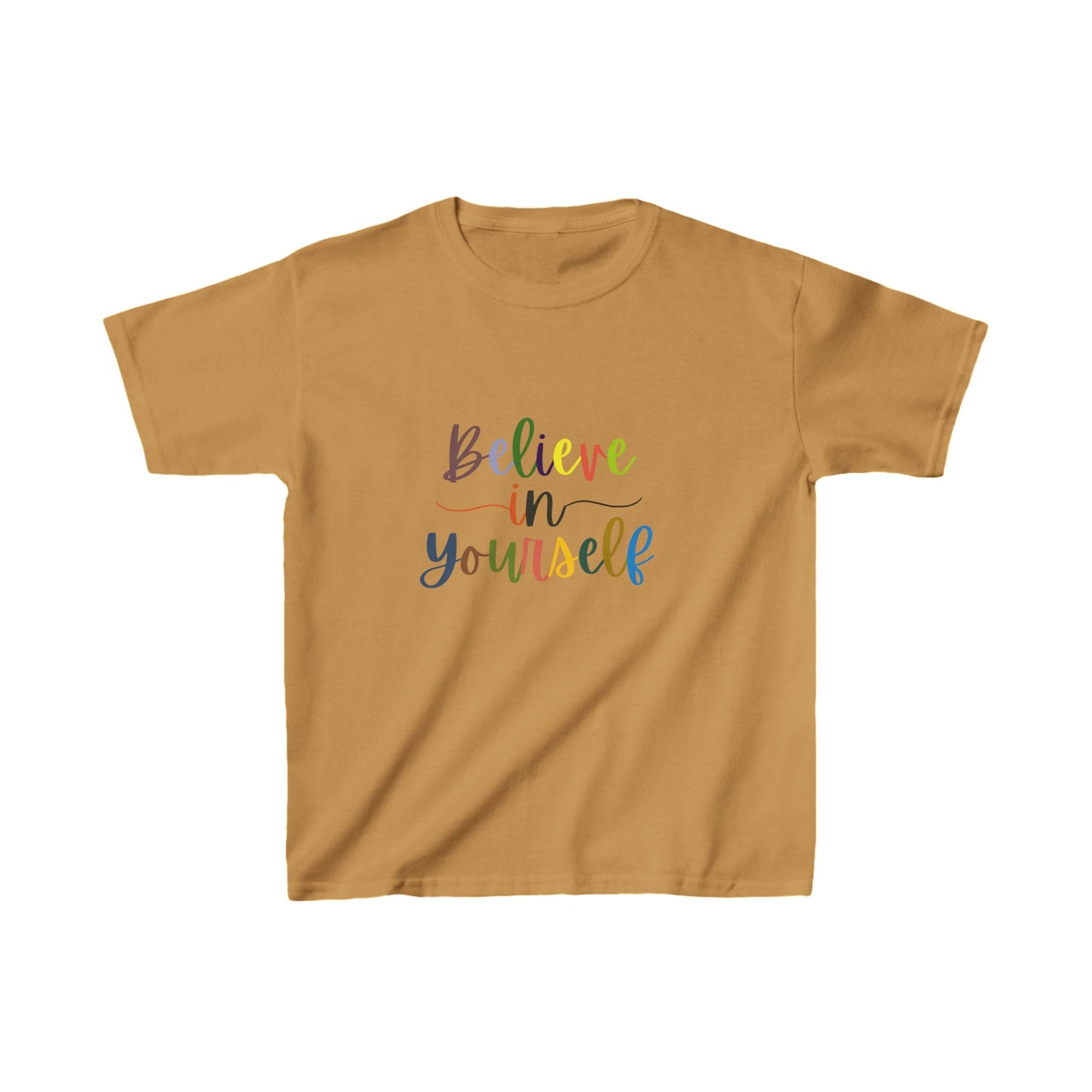 Believe In Your Self Kids Heavy Cotton™ Tee