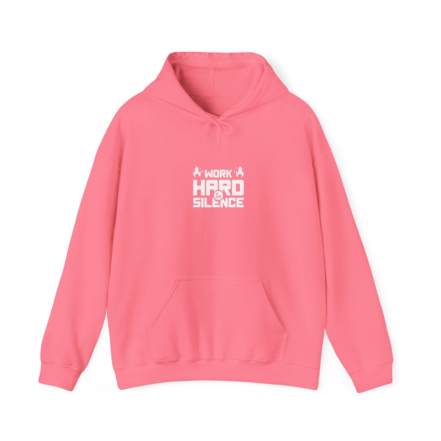 Work Hard In Silence Unisex Heavy Blend™ Hooded Sweatshirt