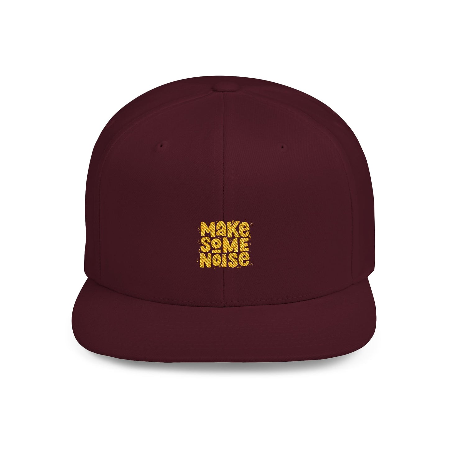 Make Some Noise Flat Bill Snapback