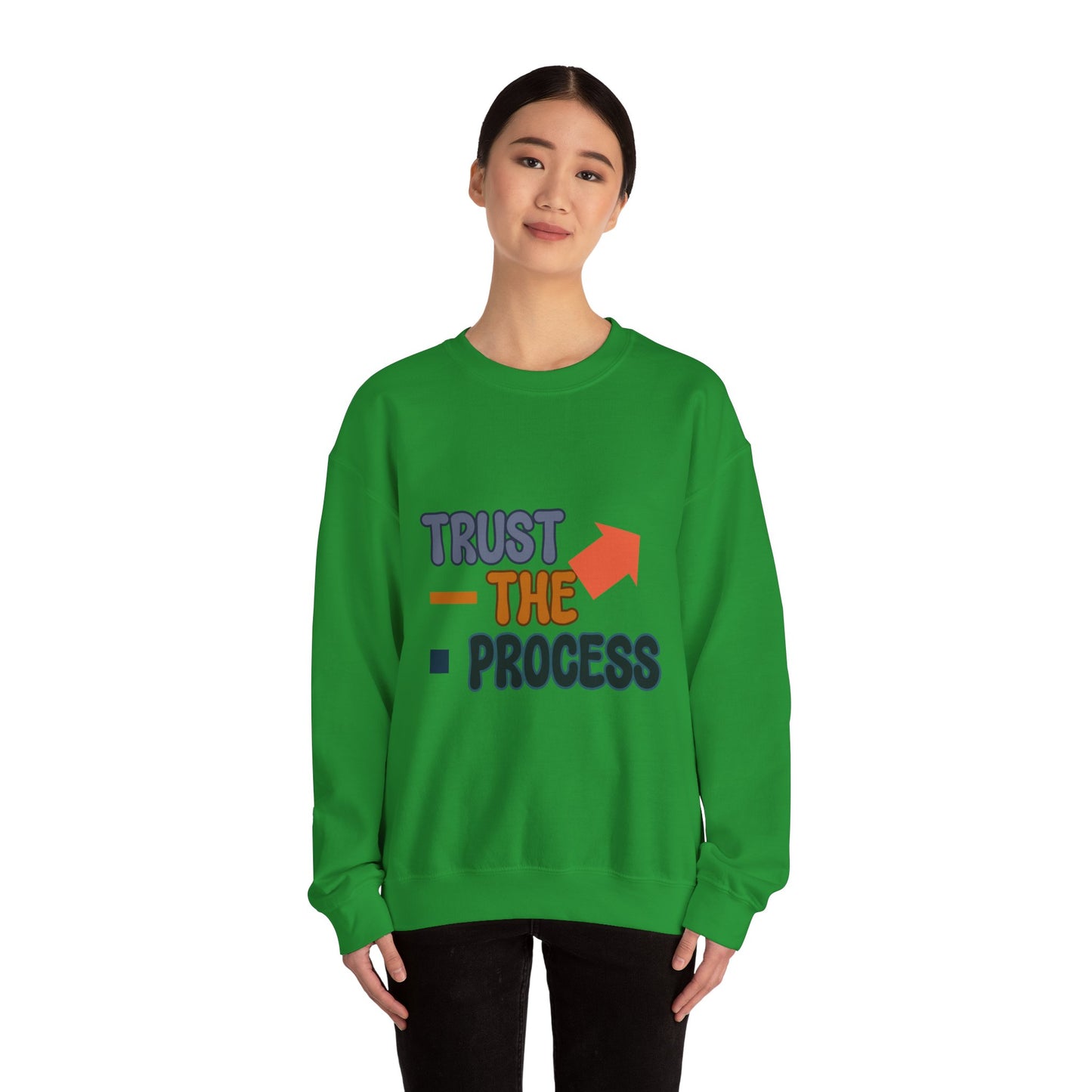 Trust The Process Unisex Heavy Blend™ Crewneck Sweatshirt