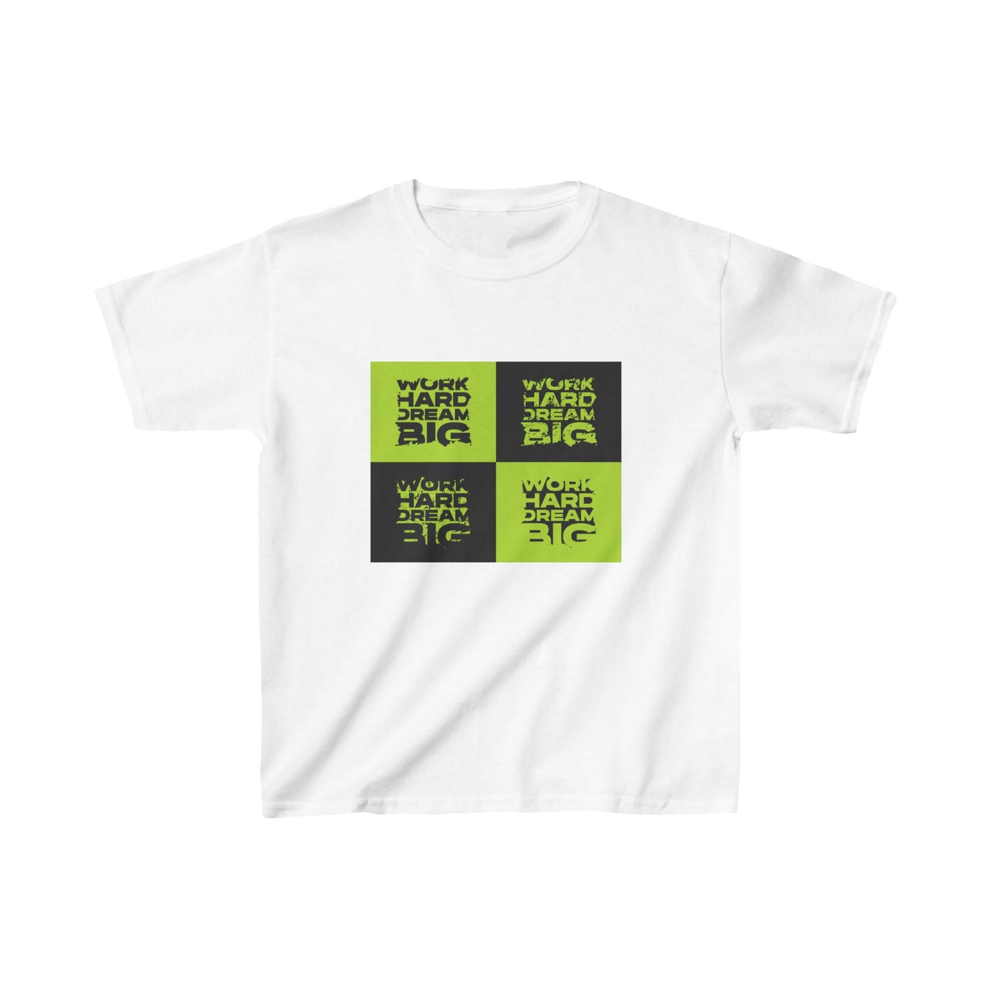 Work Hard Dream Big Kids Heavy Cotton™ Tee
