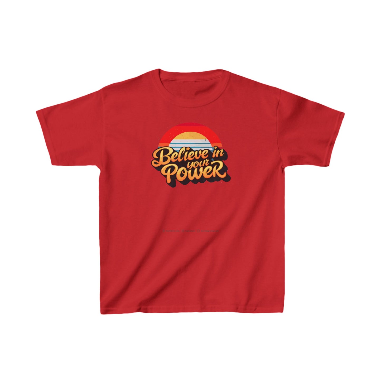 Believe In Your Power Kids Heavy Cotton™ Tee