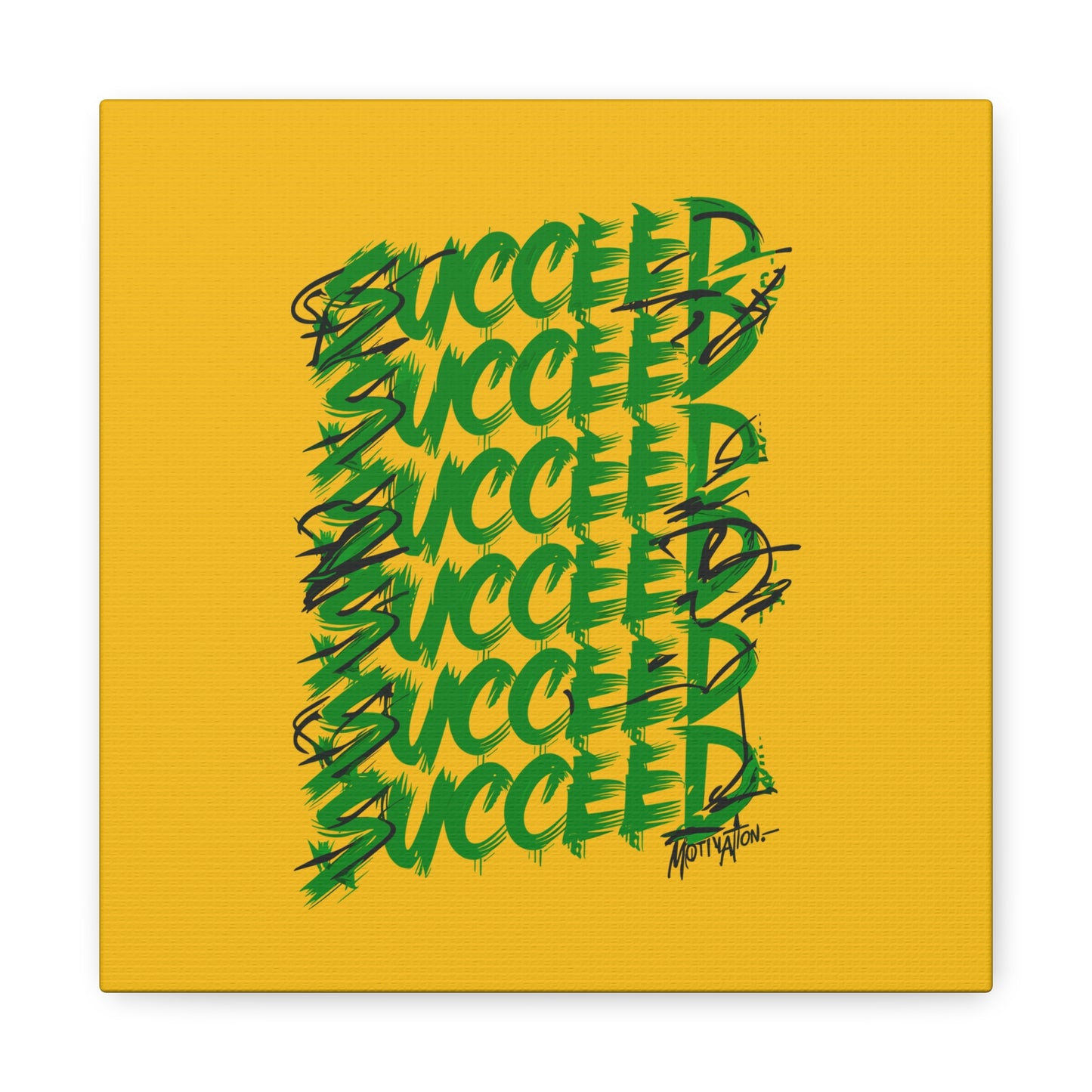 Succeed Matte Canvas, Stretched, 1.25"