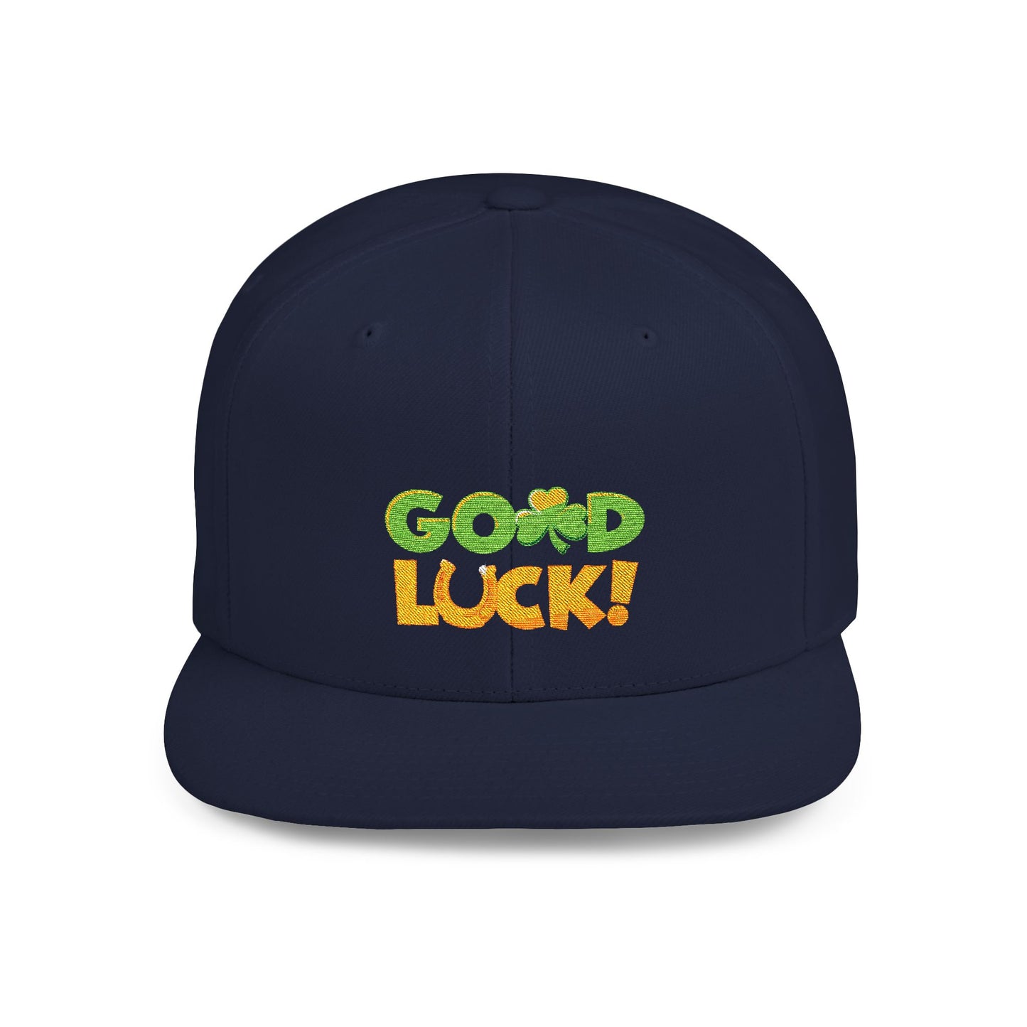Good Luck Flat Bill Snapback