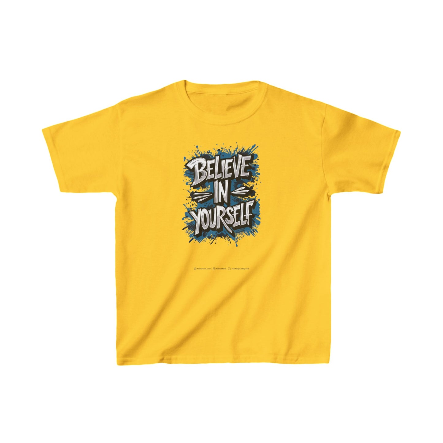 Believe In Yourself Kids Heavy Cotton™ Tee