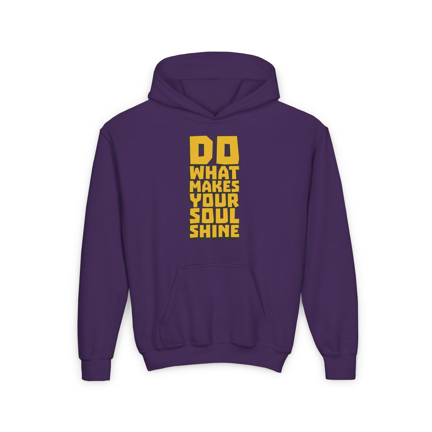 Do What Makes Your Soul Shine Youth Heavy Blend Hooded Sweatshirt