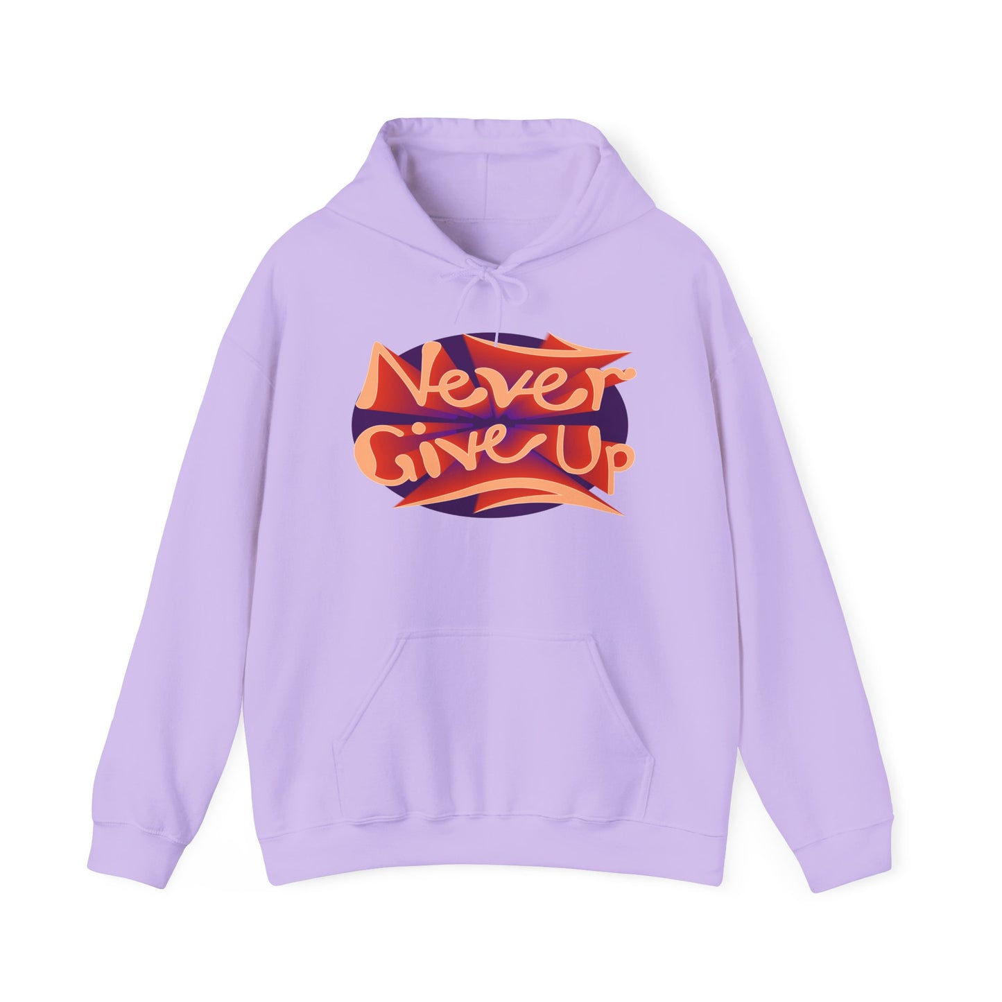 Never Give Up Unisex Heavy Blend™ Hooded Sweatshirt
