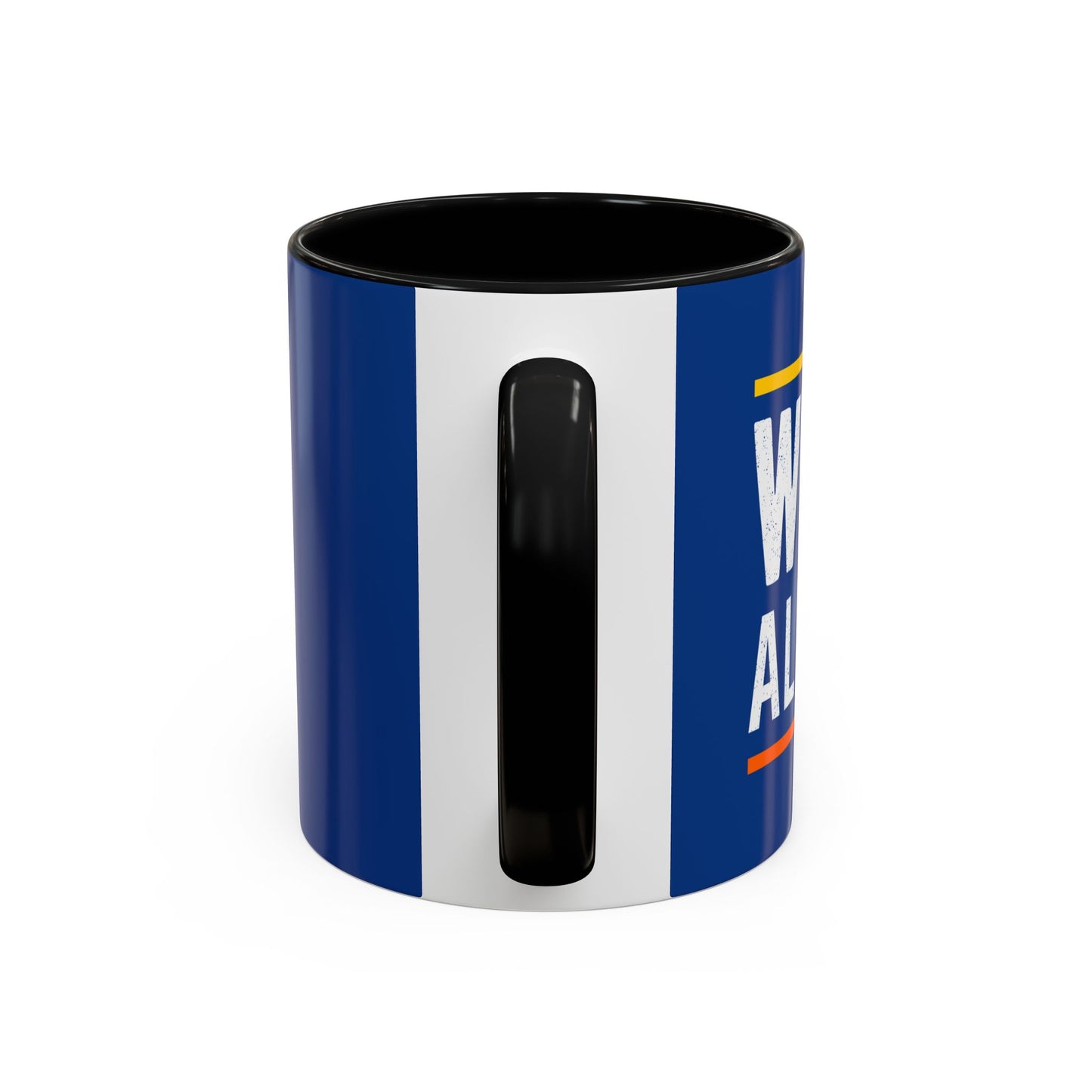 We Can Get Along Accent Coffee Mug (11, 15oz)