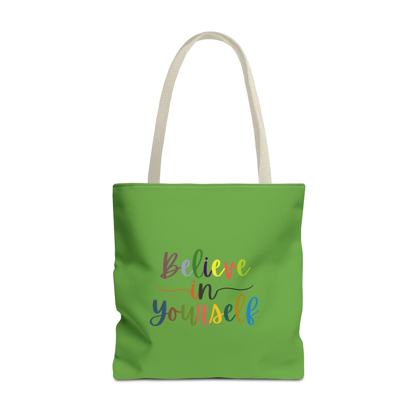 Believe In Your Self Tote Bag (AOP)