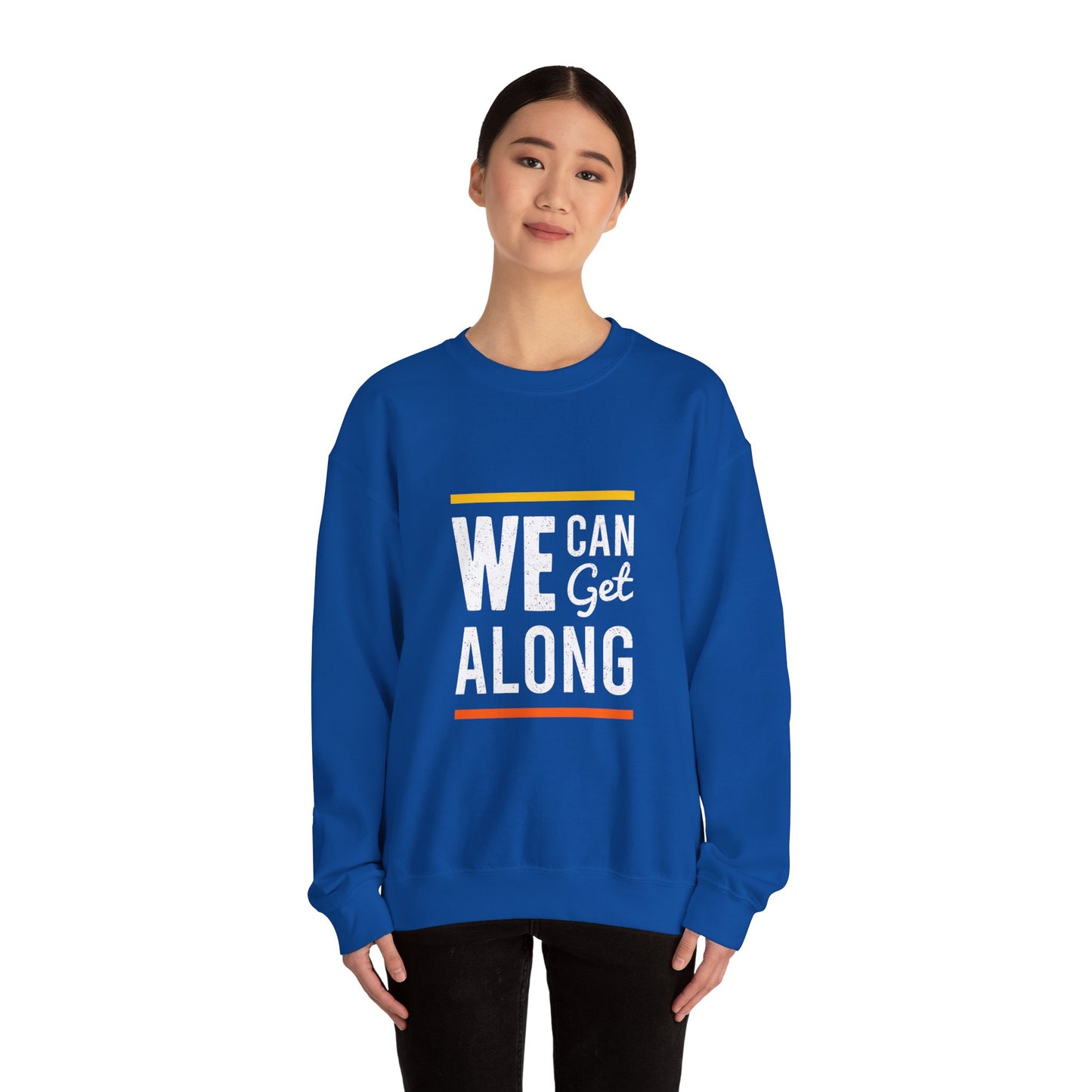 We Can Get Along Unisex Heavy Blend™ Crewneck Sweatshirt
