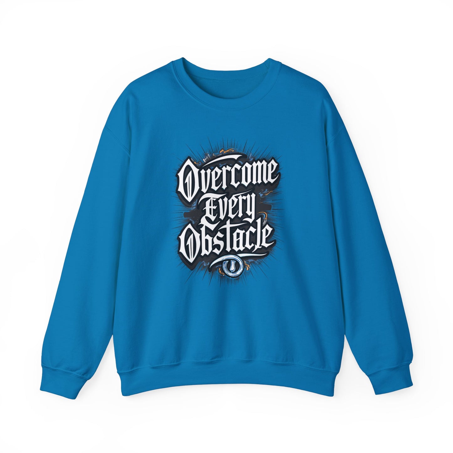 Overcome Every Obstacle Unisex Heavy Blend™ Crewneck Sweatshirt