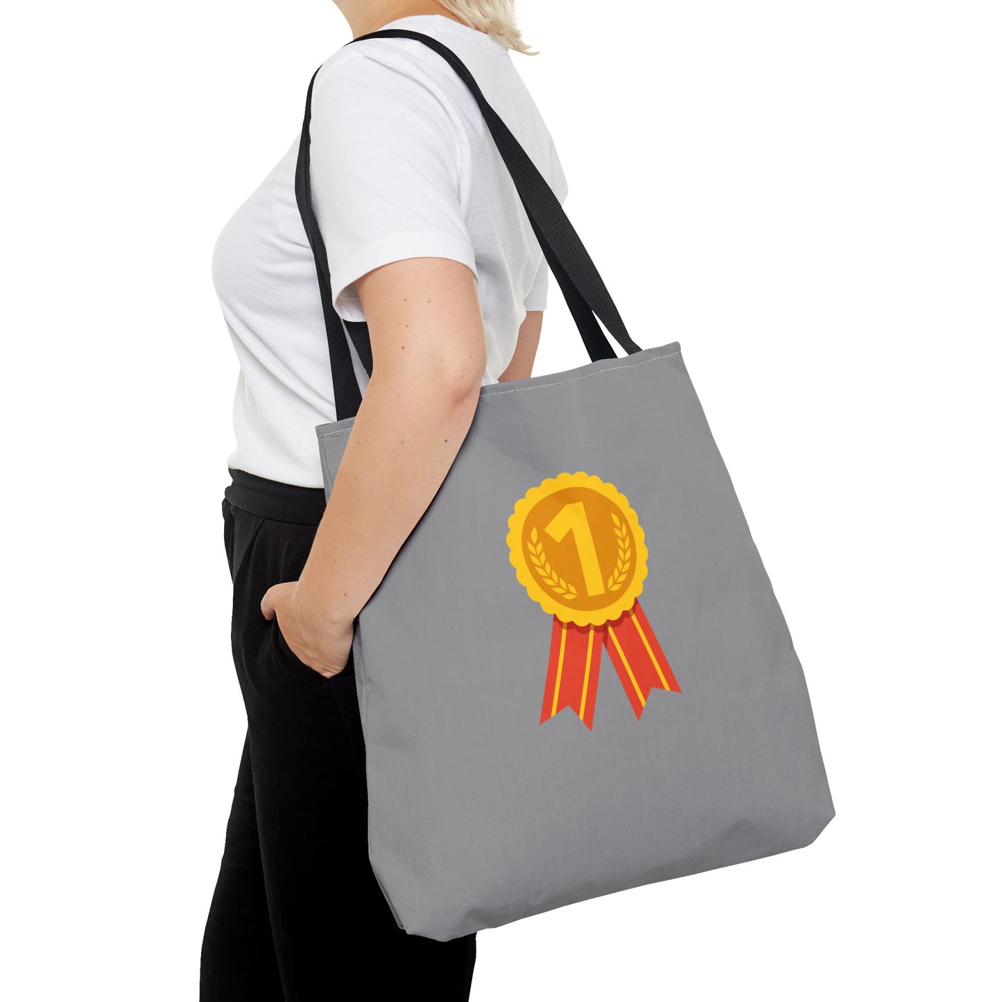 Gold Medal Symbol Tote Bag (AOP)