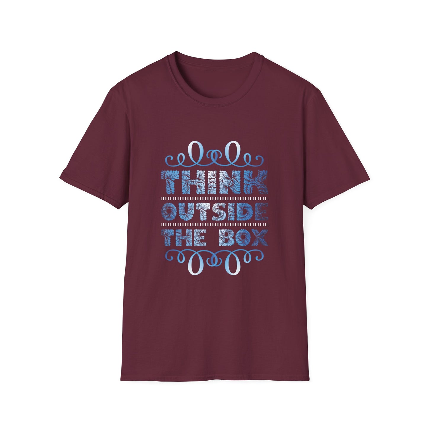 Think Outside The Box  Unisex Softstyle T-Shirt