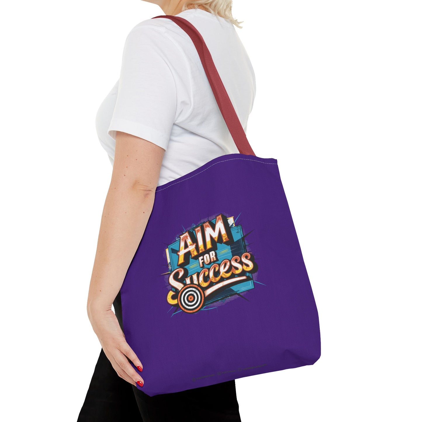 Aim For Success Tote Bag (AOP)