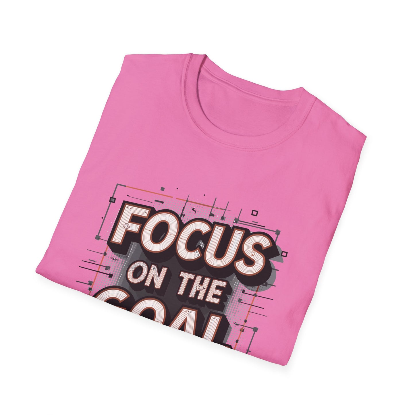 Focus On The Goal Unisex Softstyle T-Shirt