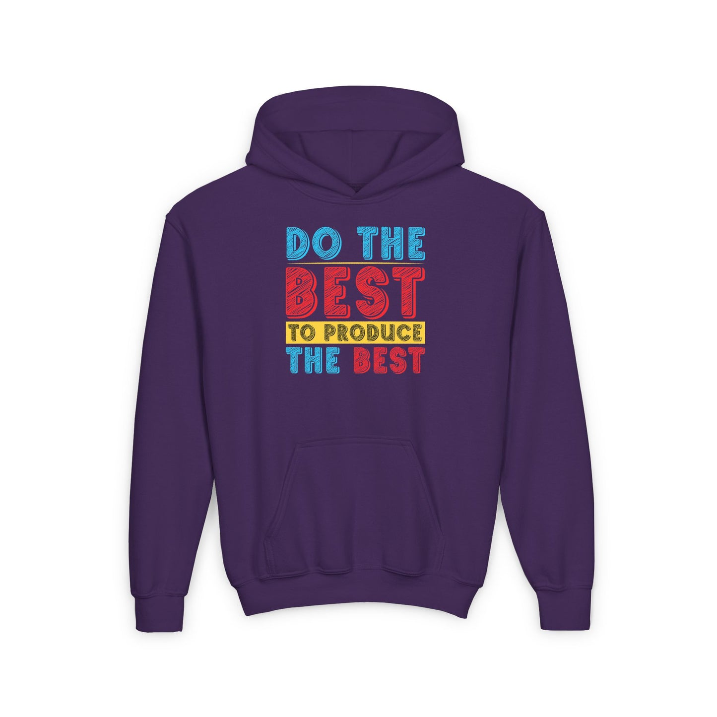 Do The Best To Produce The Best Youth Heavy Blend Hooded Sweatshirt