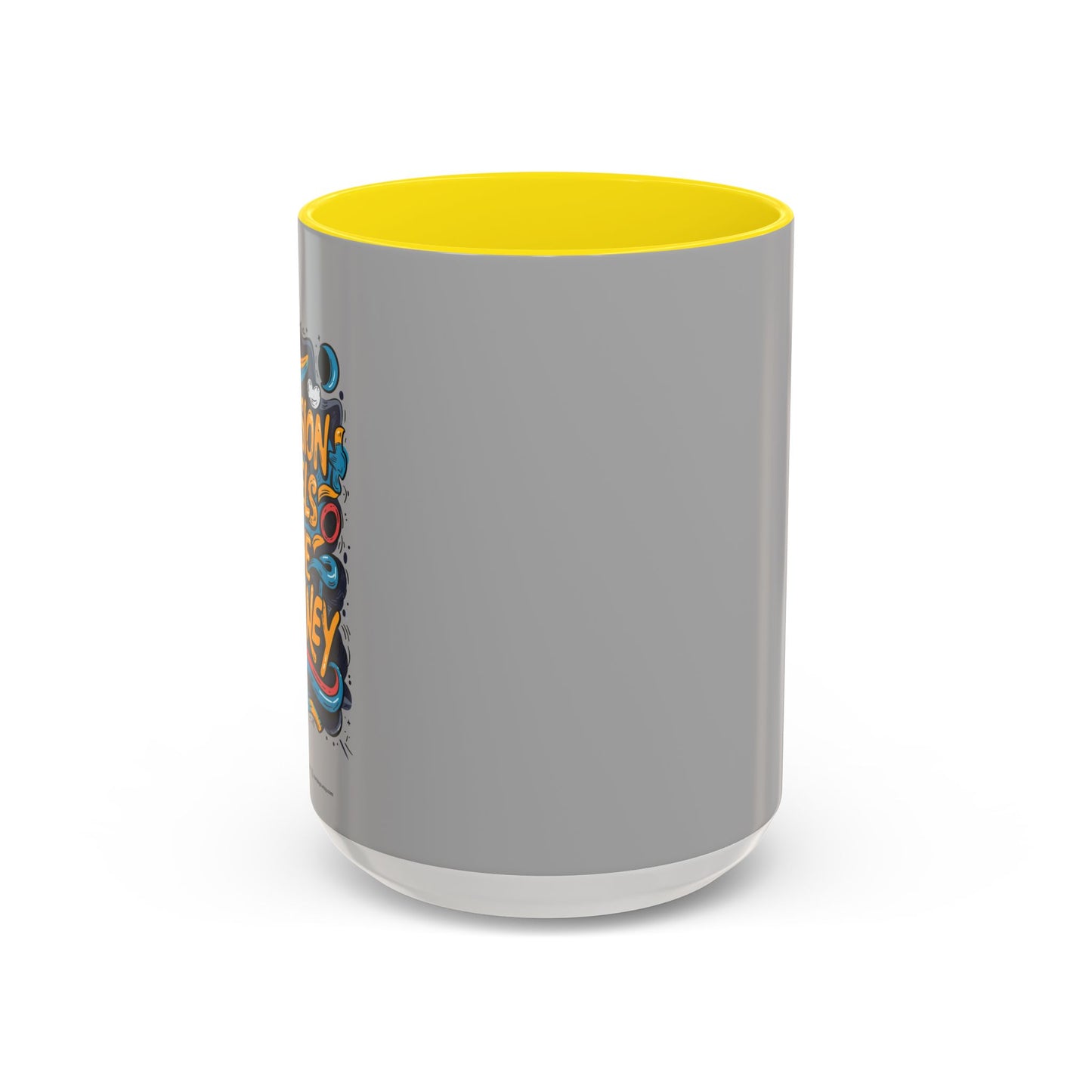 Passion Fuels The Journey Accent Coffee Mug (11, 15oz)