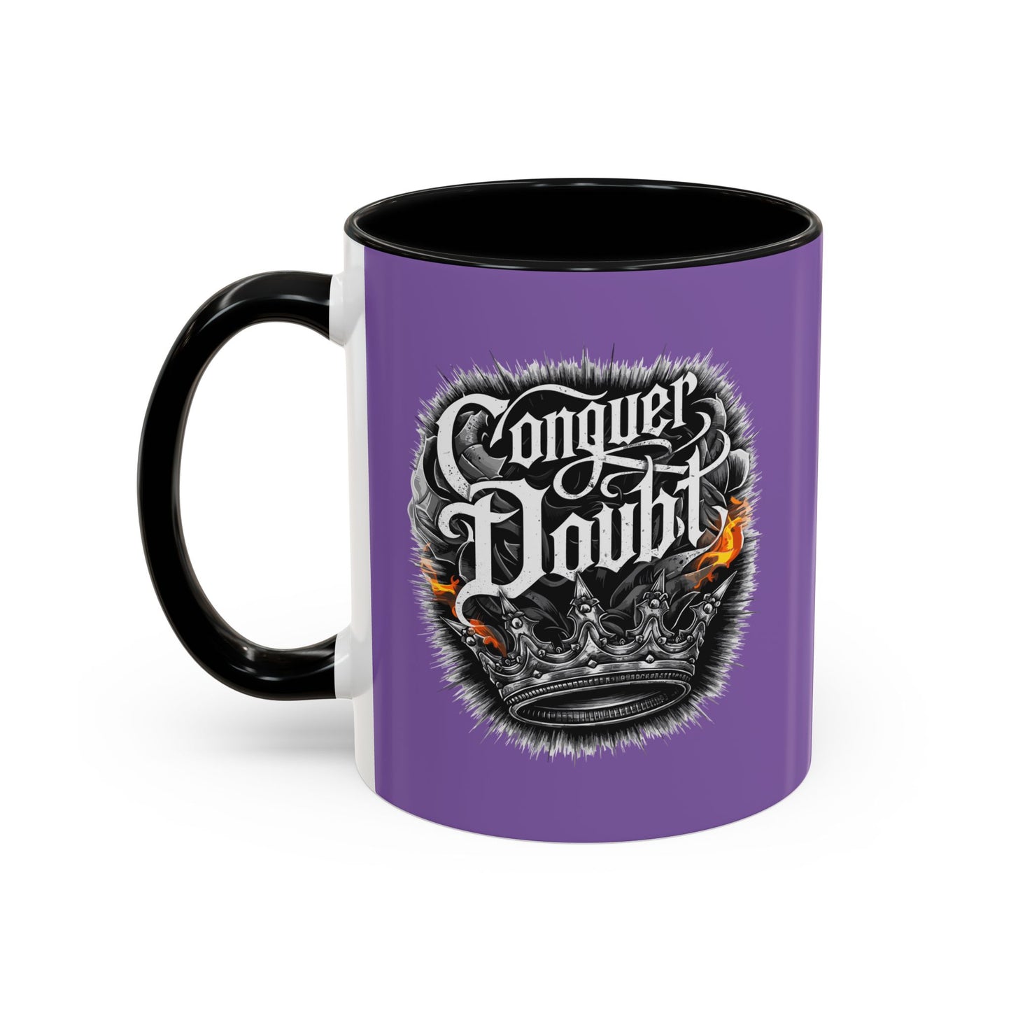 Conquer Doubt Accent Coffee Mug (11, 15oz)
