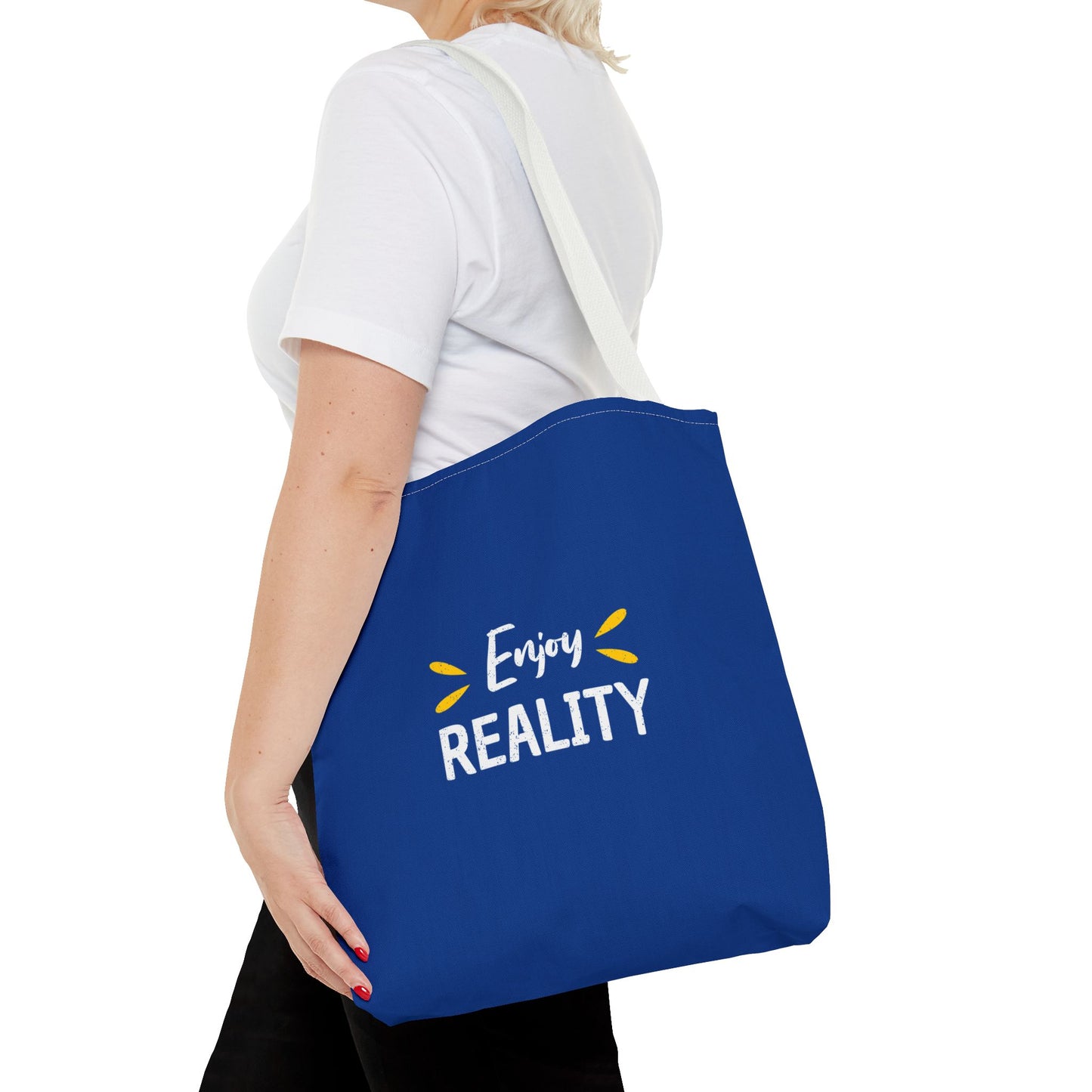 Enjoy Reality Tote Bag (AOP)