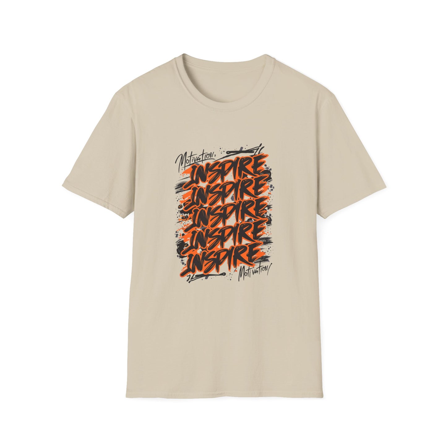 Motivation Inspire Motivation Unisex Softstyle T-Shirt