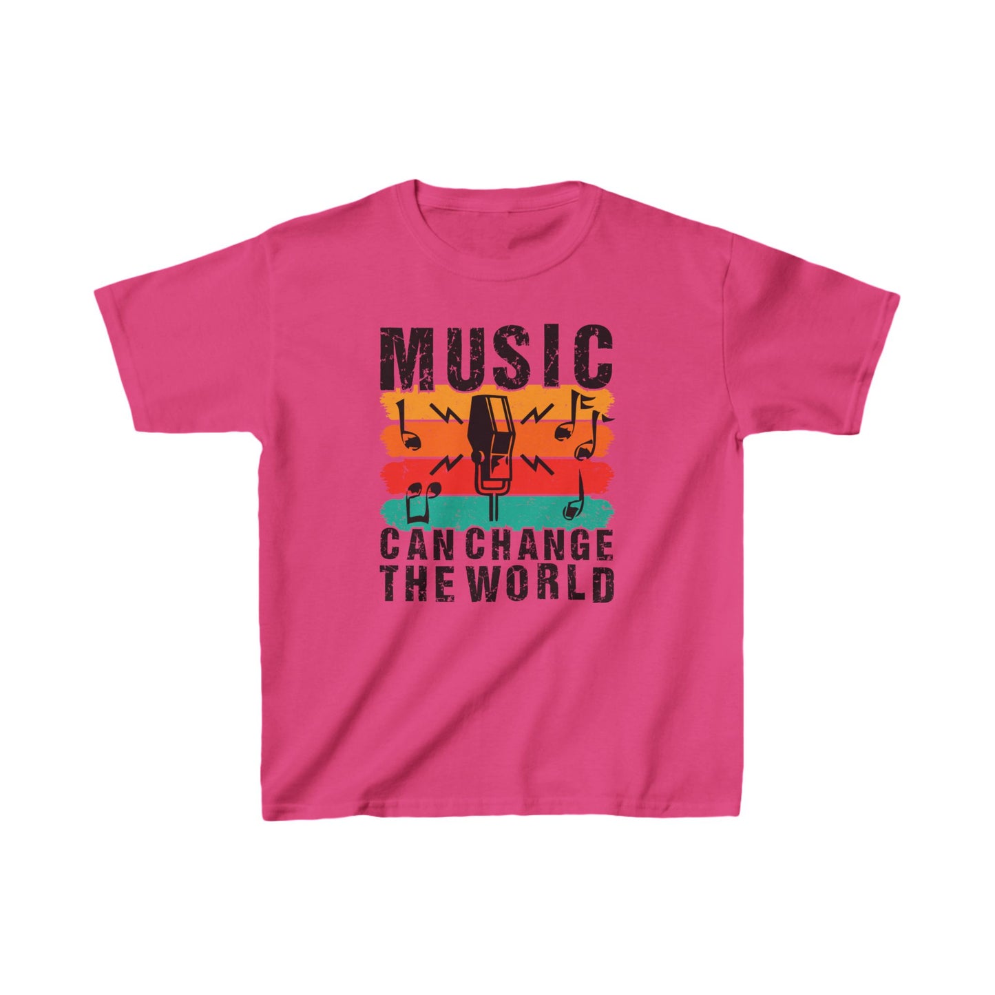 Music Can Change The World Kids Heavy Cotton™ Tee