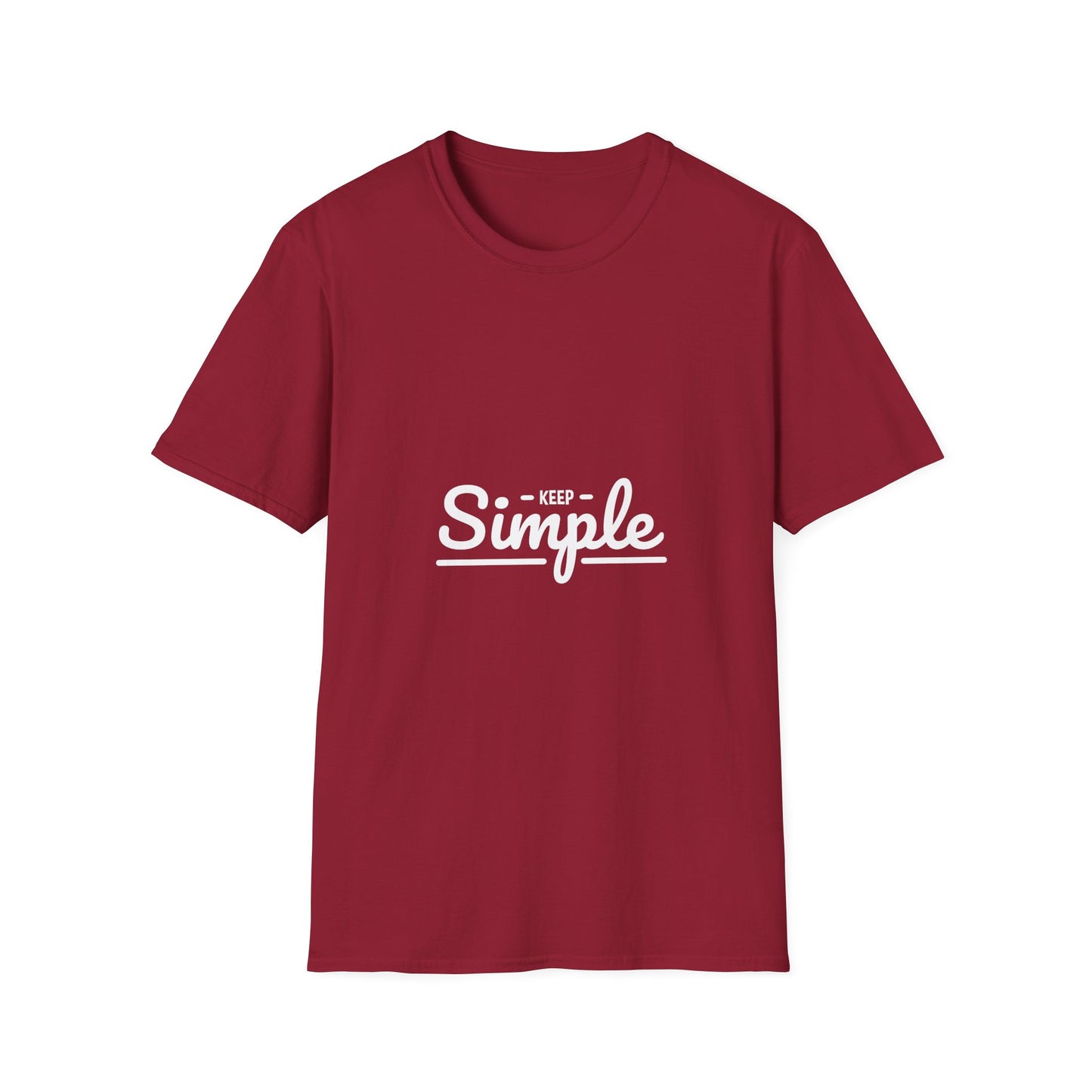 Keep Simple Unisex Softstyle T-Shirt