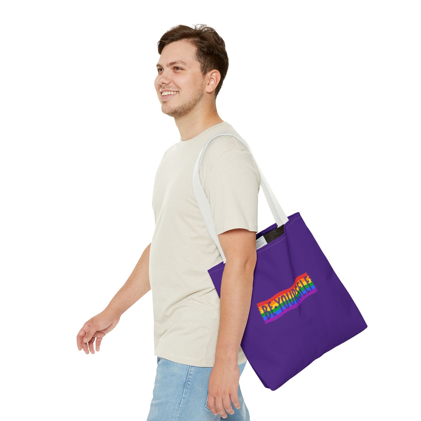 Be Yourself Tote Bag (AOP)