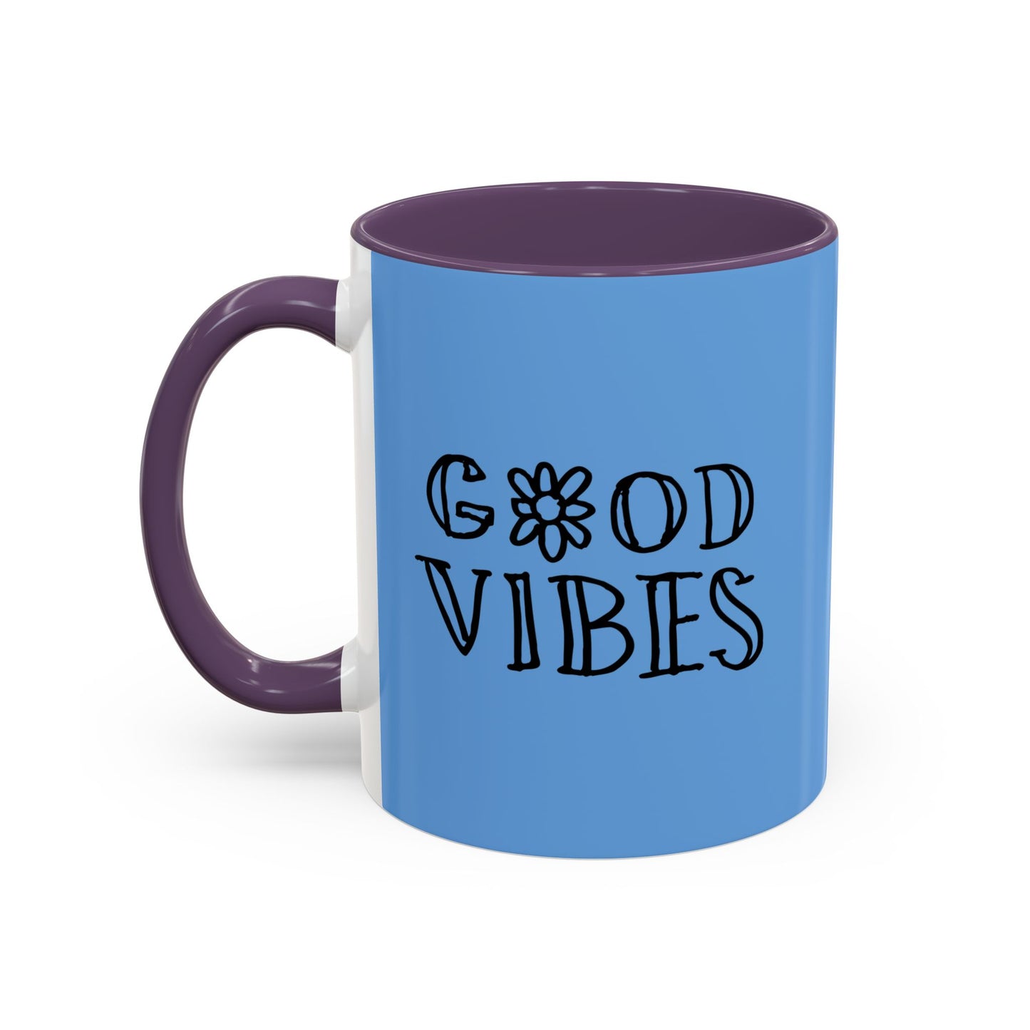 Good Vibes Accent Coffee Mug (11, 15oz)