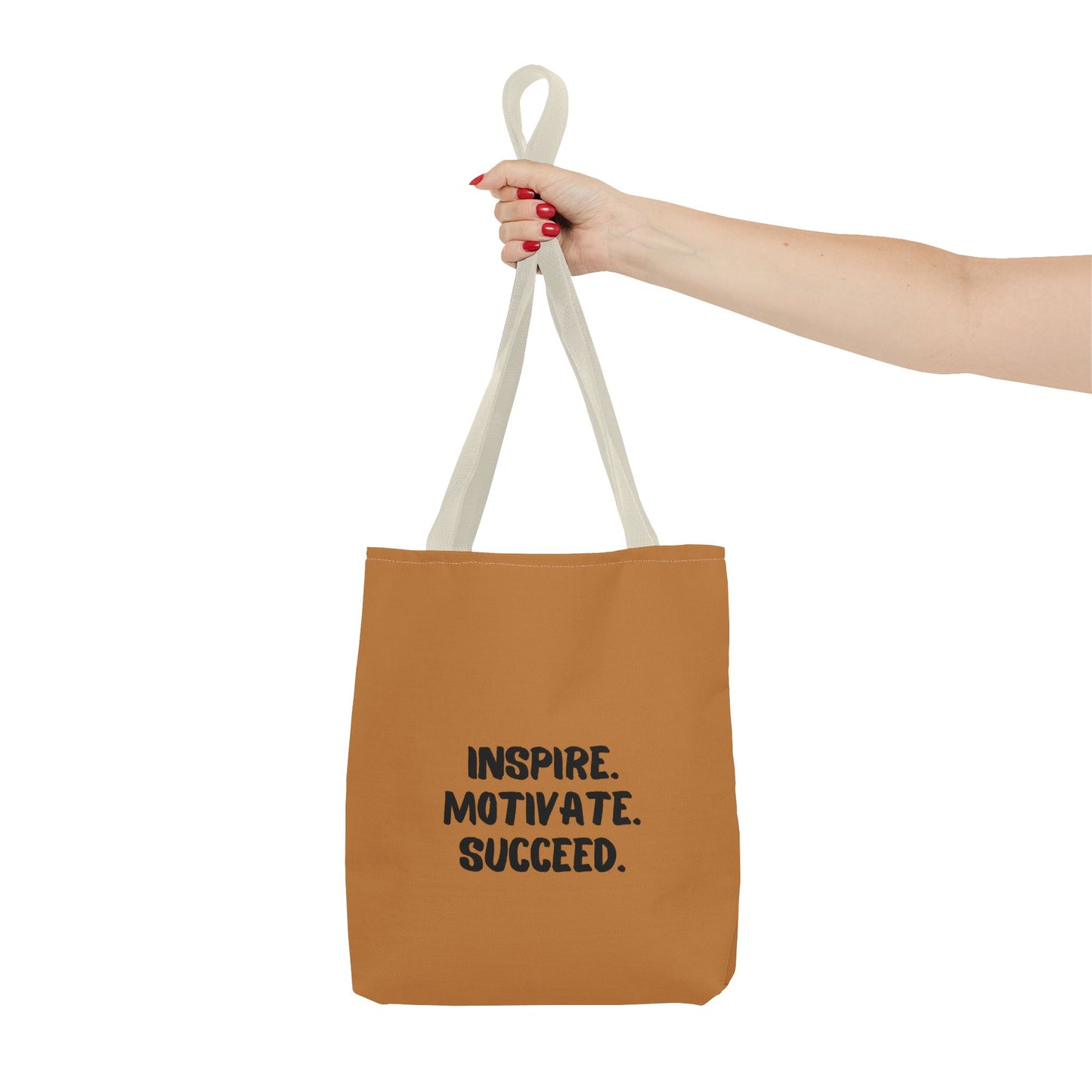 Inspire Motivate Succeed Tote Bag (AOP)
