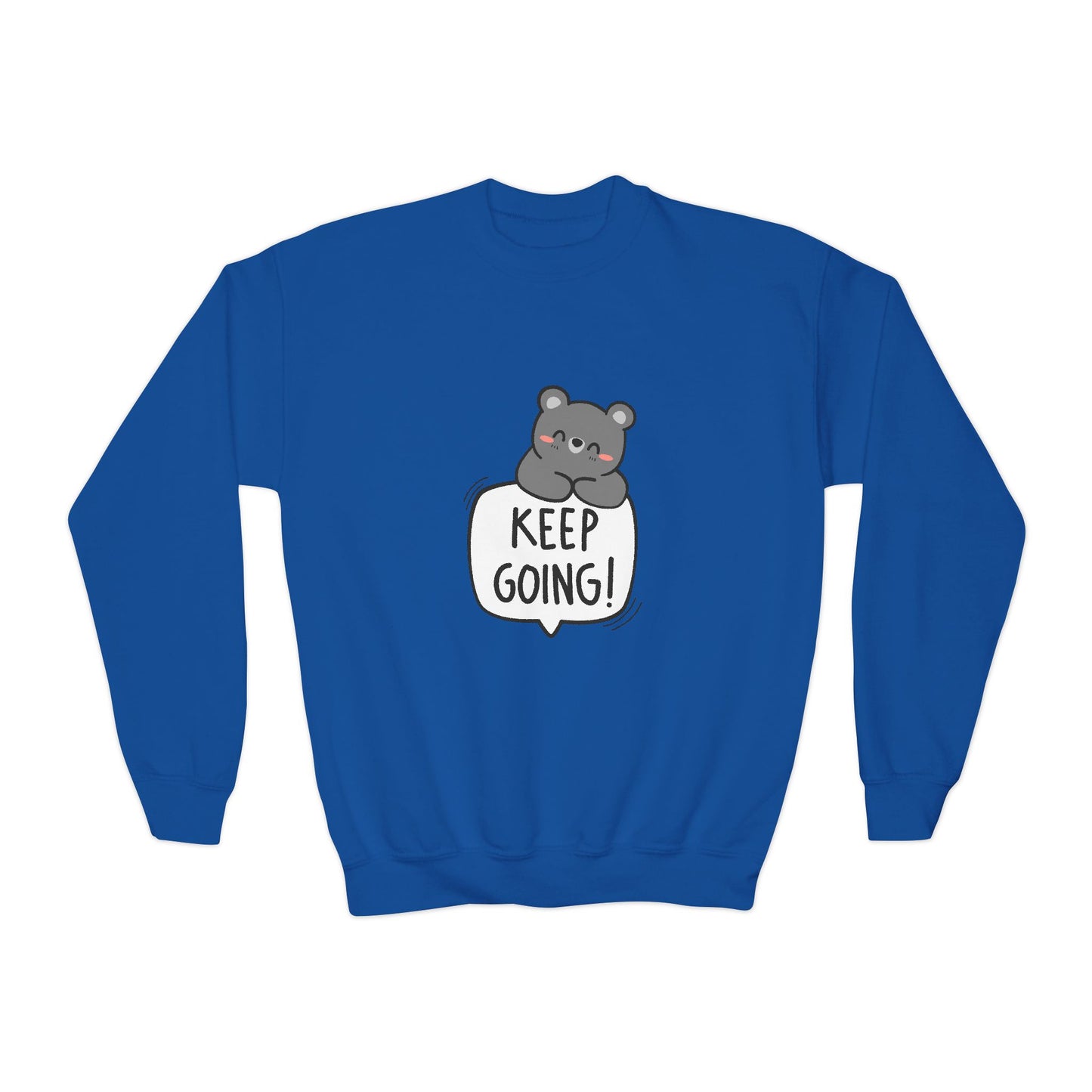 Keep Going Youth Crewneck Sweatshirt