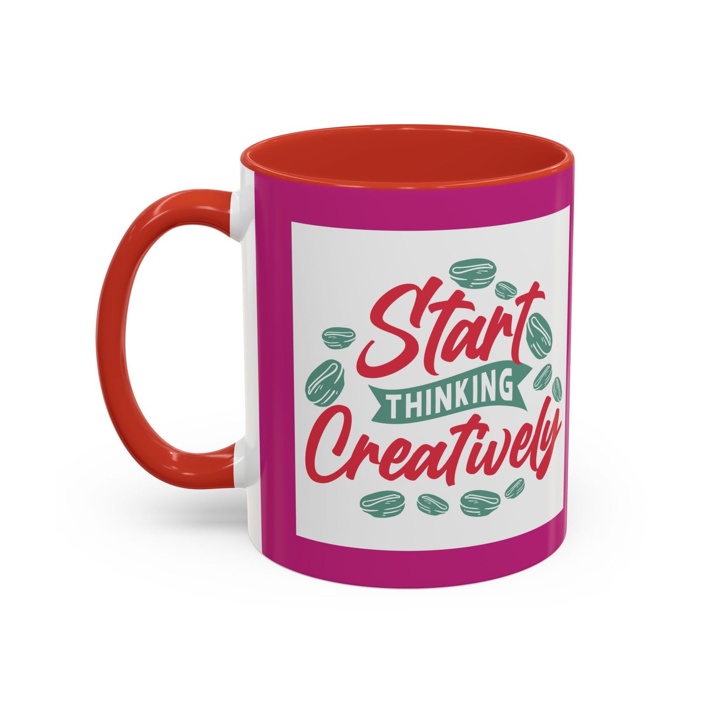 Start Thinking Accent Coffee Mug (11, 15oz)