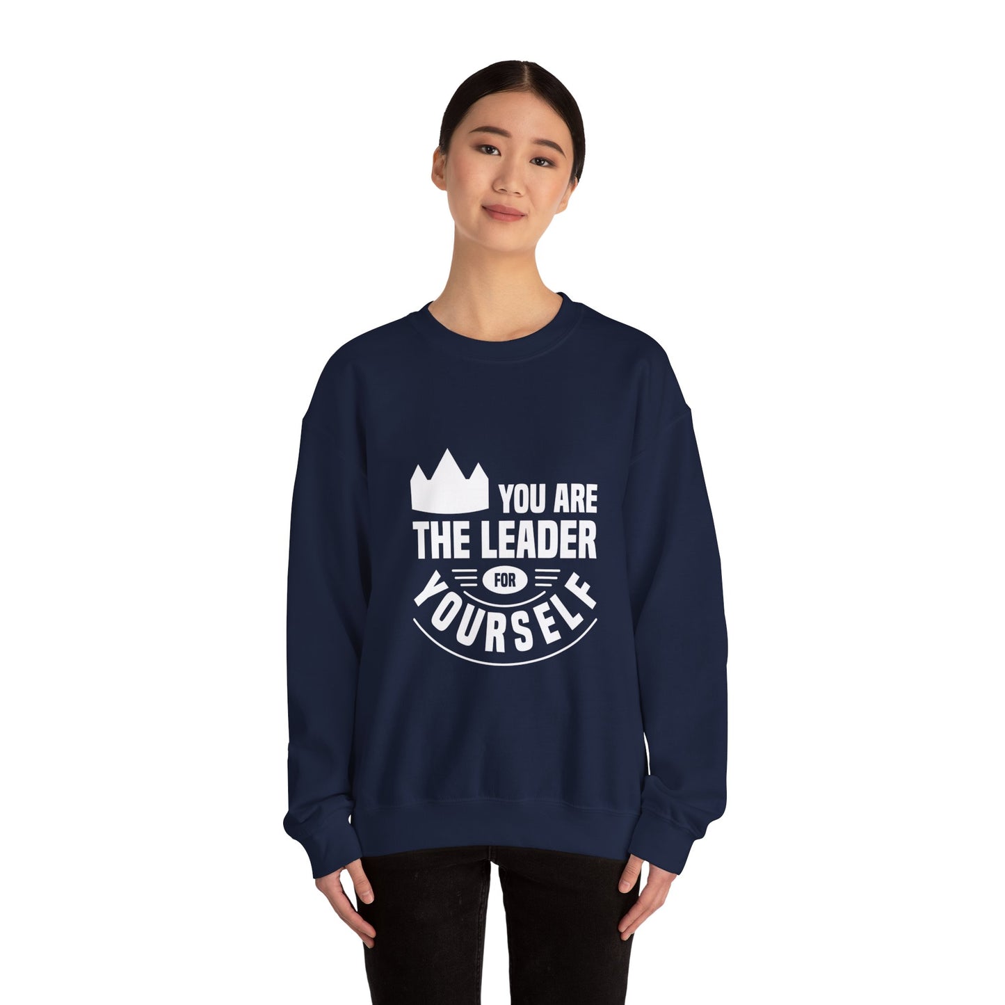 You Are The Leader For Yourself Unisex Heavy Blend™ Crewneck Sweatshirt