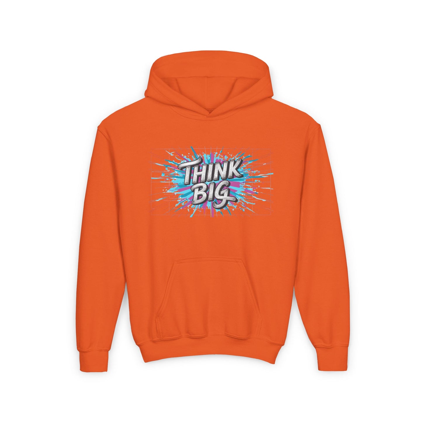 Think Big Youth Heavy Blend Hooded Sweatshirt