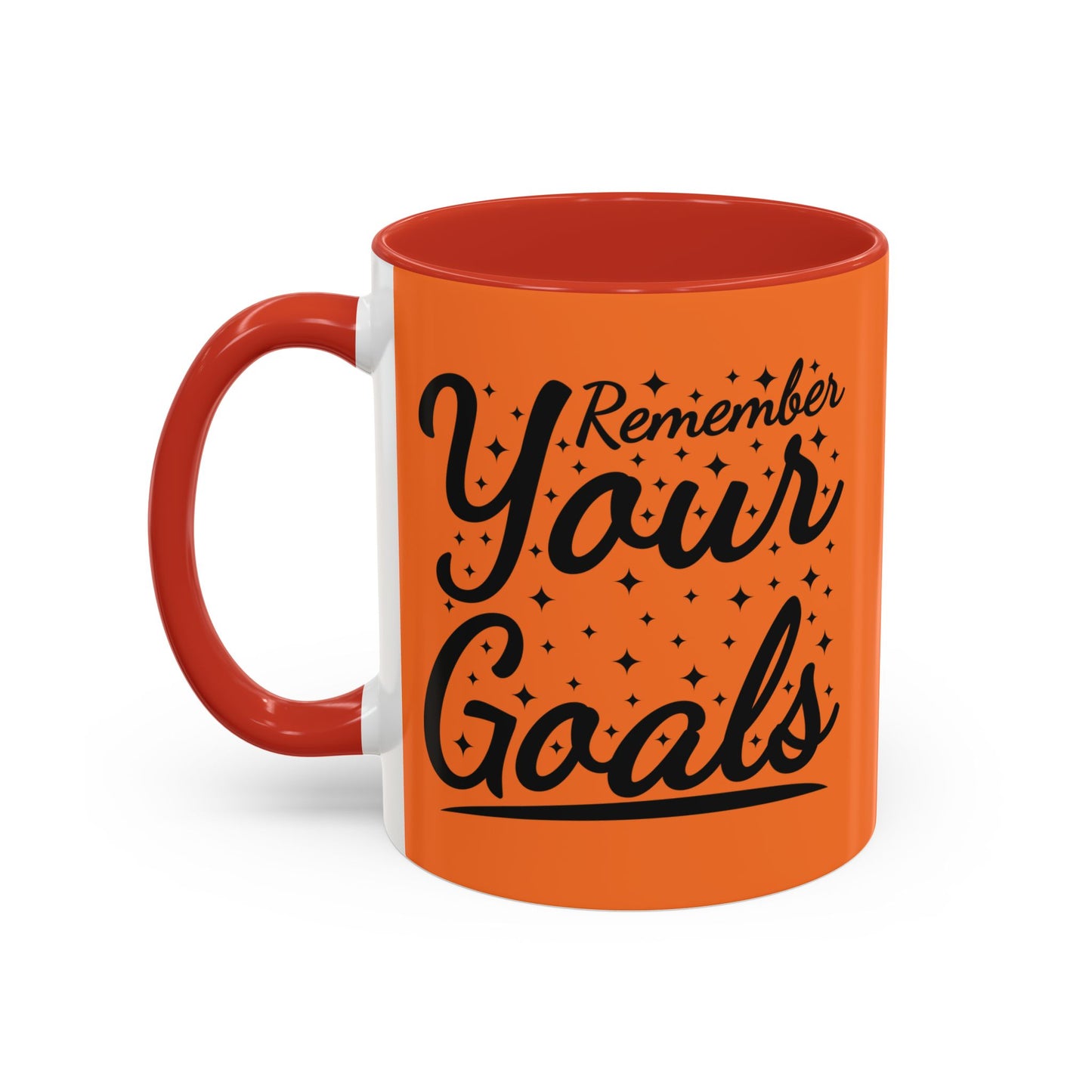 Remember Your Goals Accent Coffee Mug (11, 15oz)