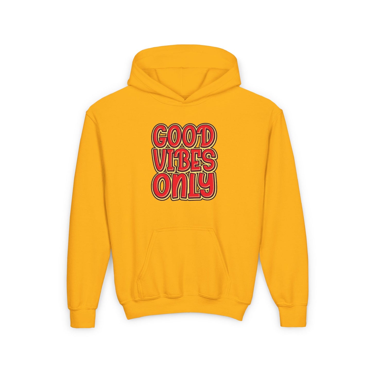 Good Vibes Only Youth Heavy Blend Hooded Sweatshirt