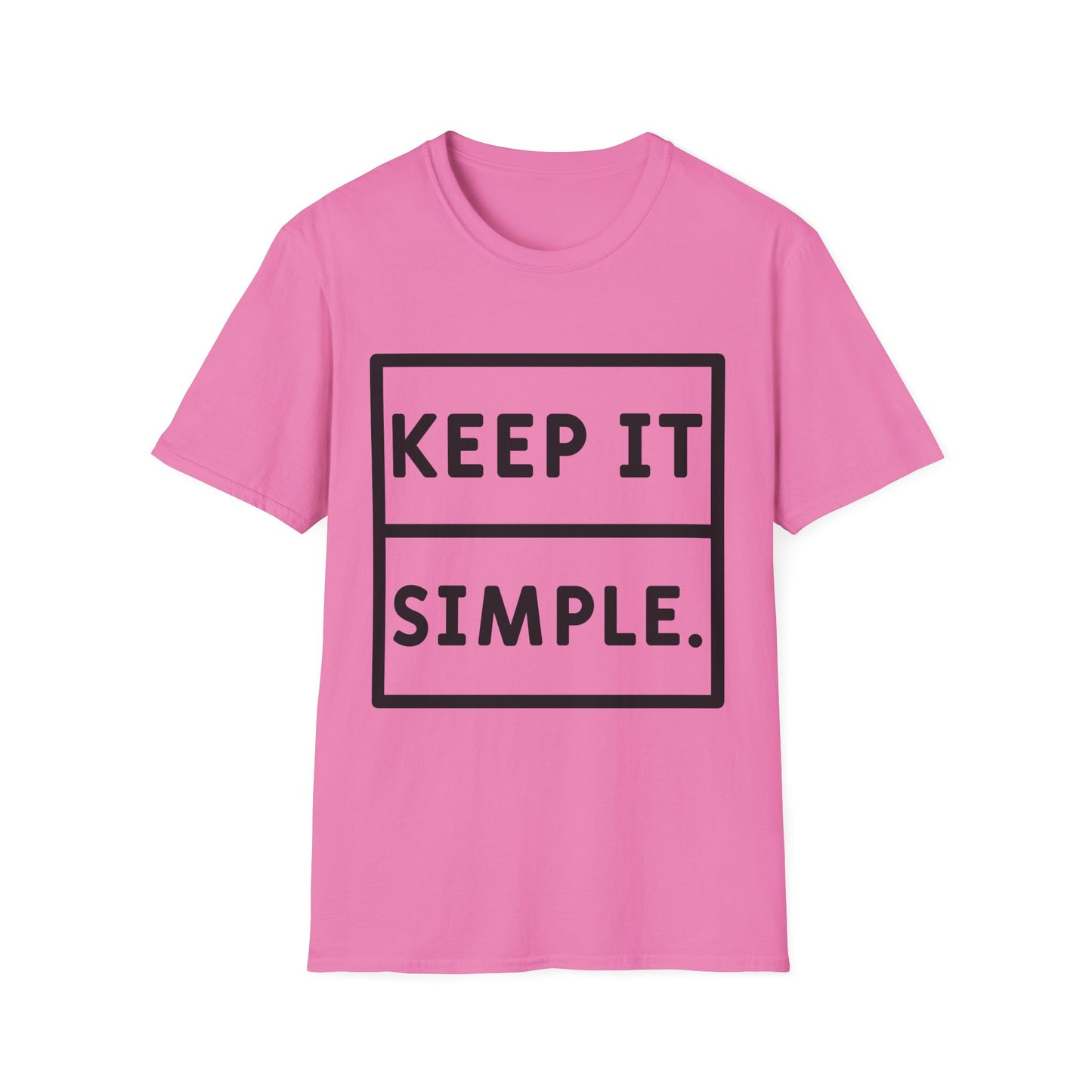 Keep It Simple Unisex Softstyle T-Shirt