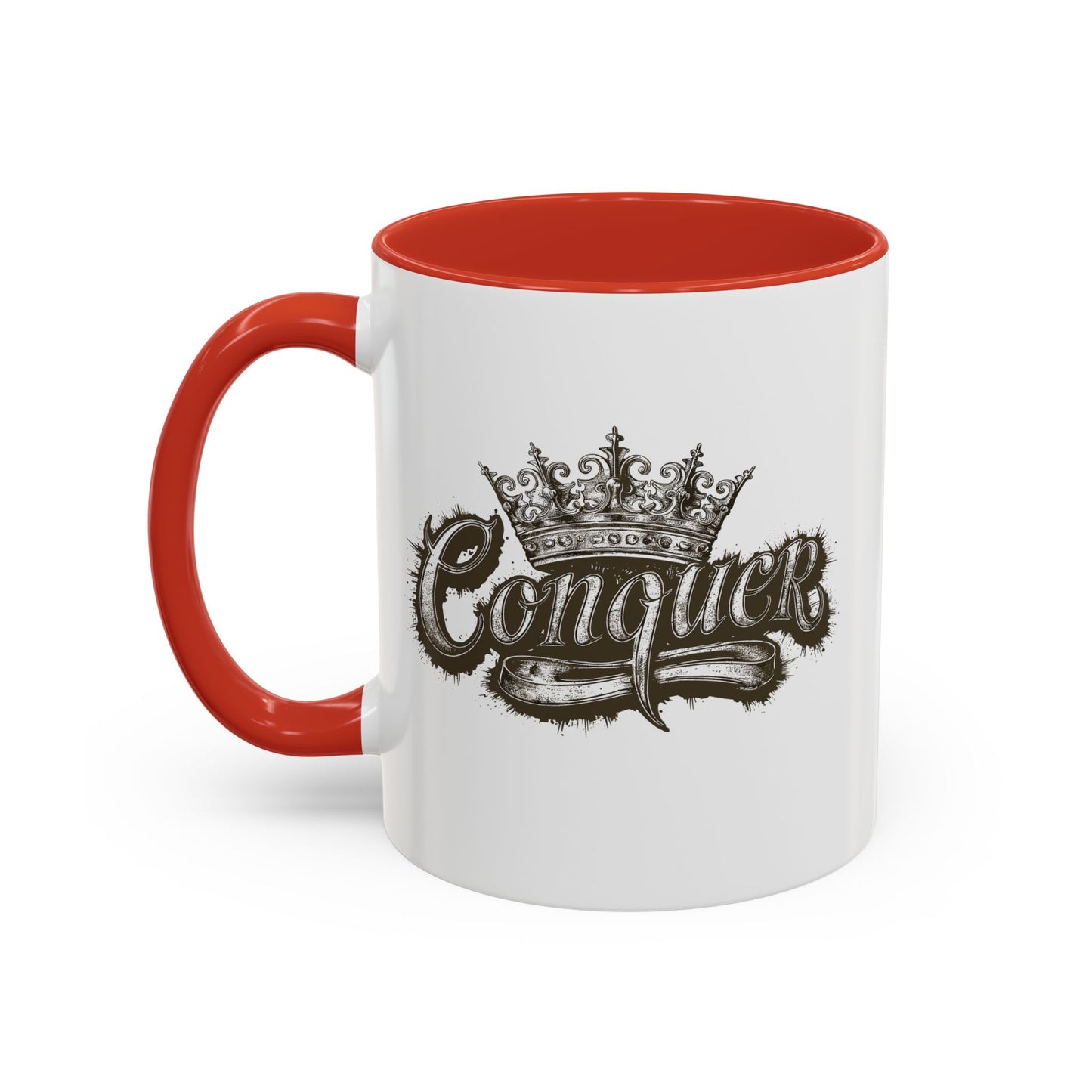 Conquer Accent Coffee Mug (11, 15oz)