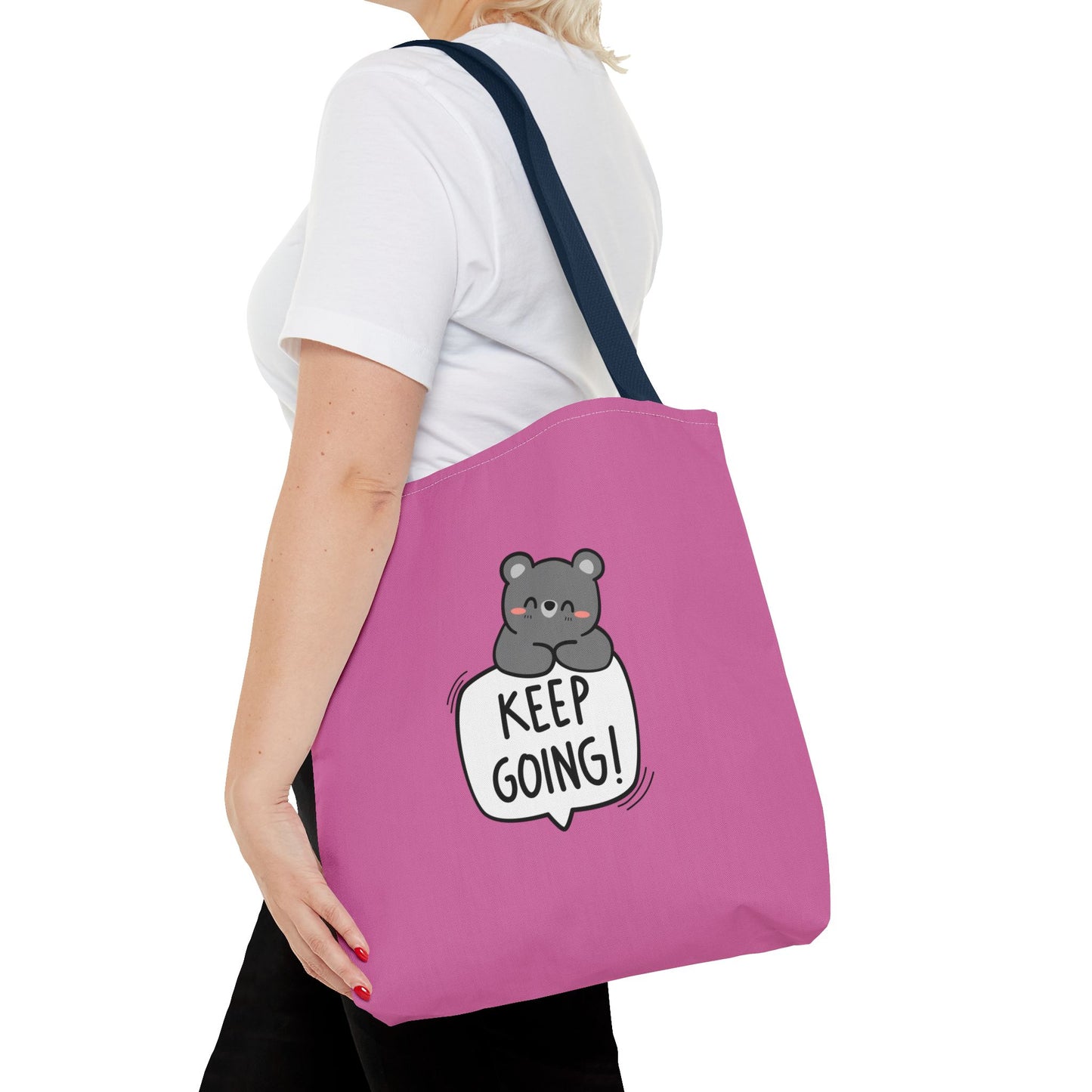 Keep Going Tote Bag (AOP)