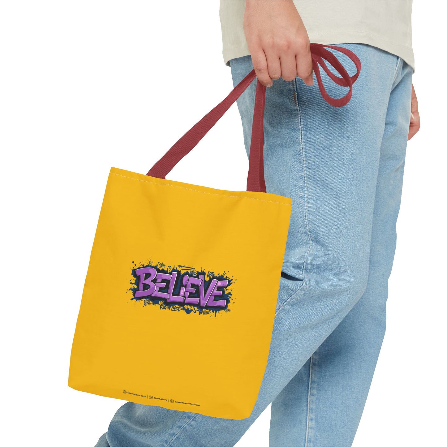 Believe Tote Bag (AOP)
