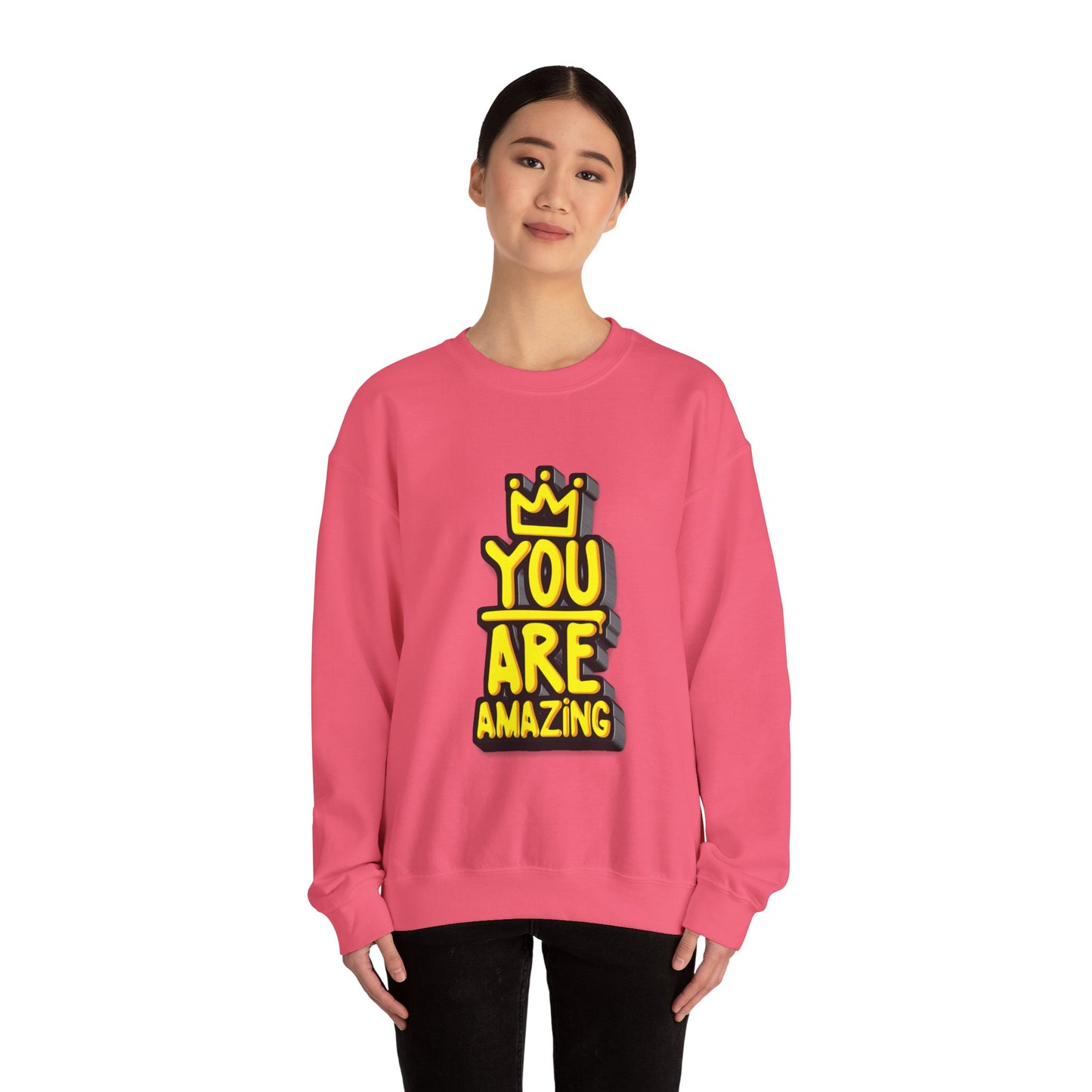 You Are Amazing Unisex Heavy Blend™ Crewneck Sweatshirt