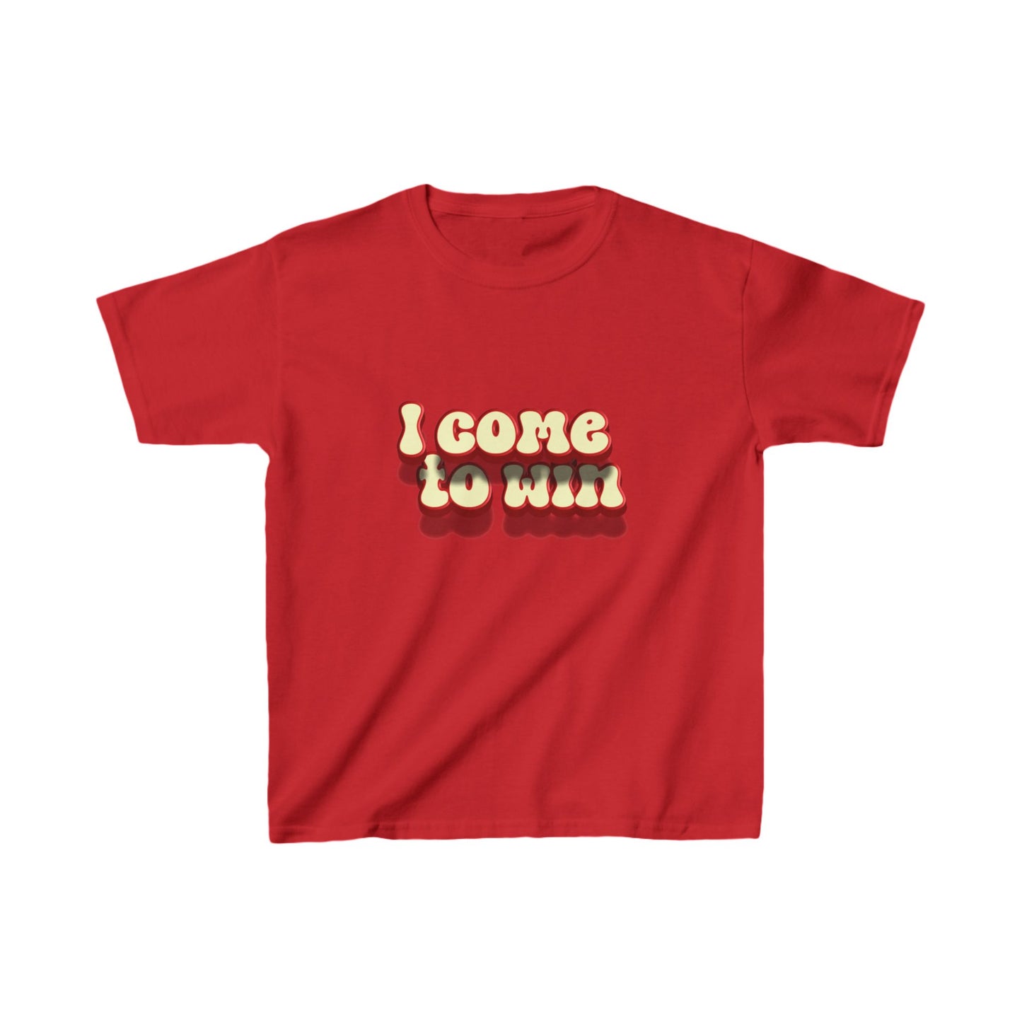 I Come To Win Kids Heavy Cotton™ Tee