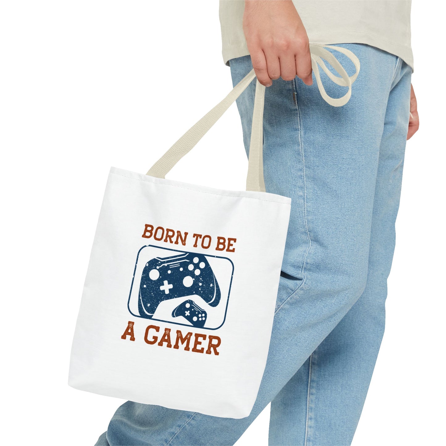 Born To Be A Gamer Tote Bag (AOP)