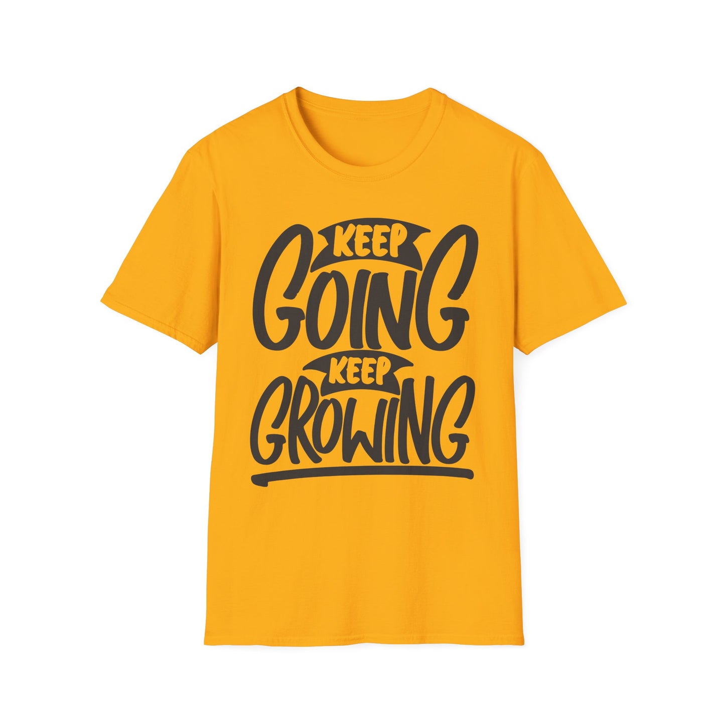 Keep Going Keep Growing Unisex Softstyle T-Shirt