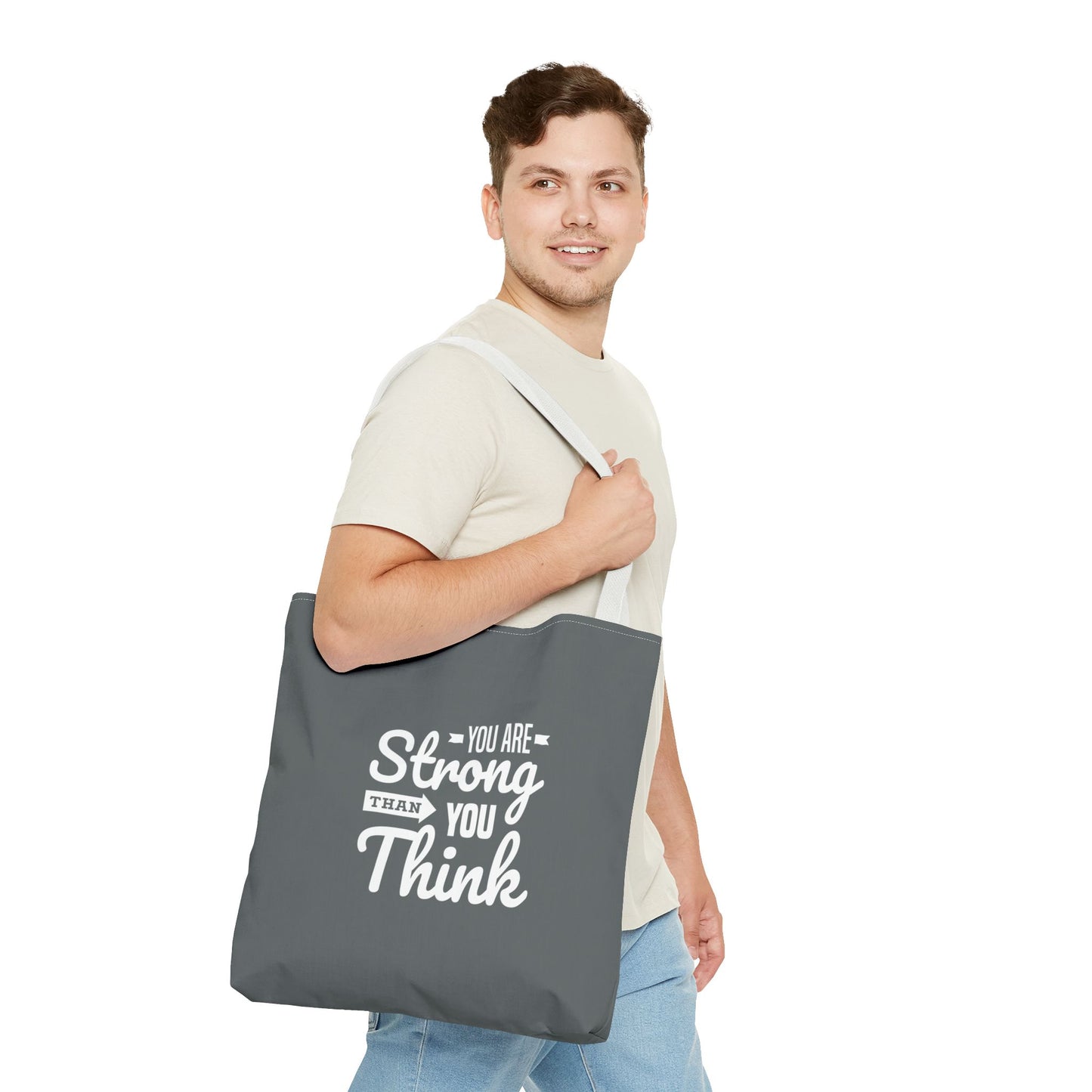 You Are Strong Than You Think Tote Bag (AOP)