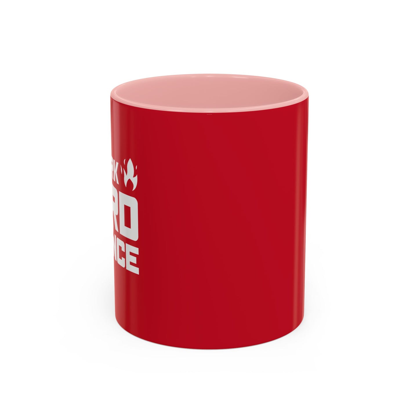 Work Hard In Silence Accent Coffee Mug (11, 15oz)